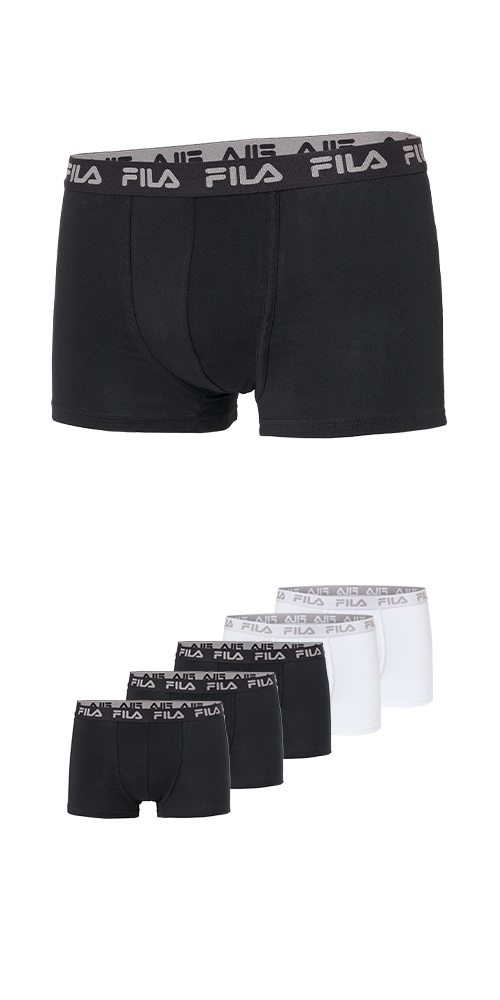 Fila Boxer "MAN BOXER SHORTS" ohne Eingriff, mit Logobund