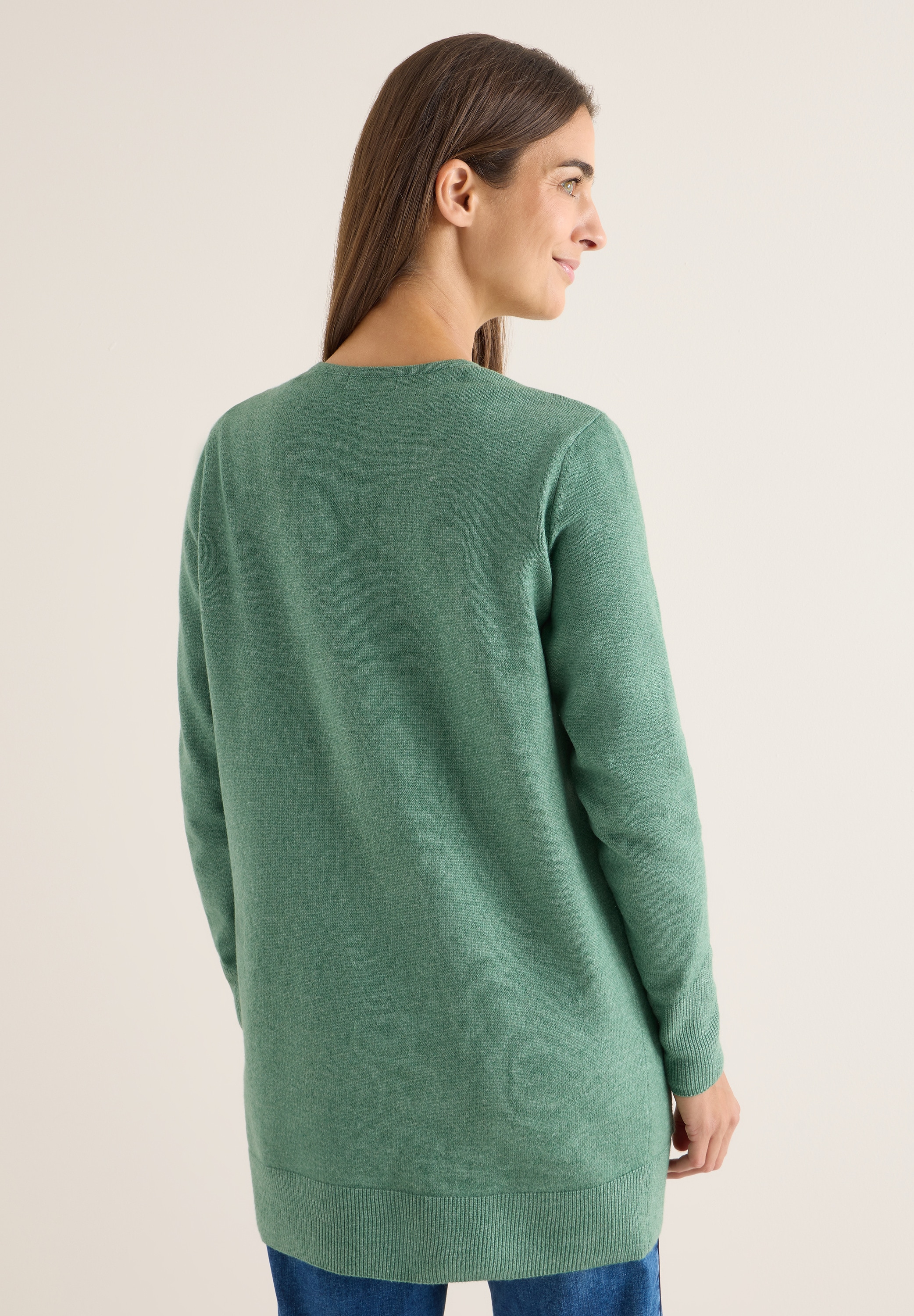 Cecil Longstrickjacke, aus softem Materialmix