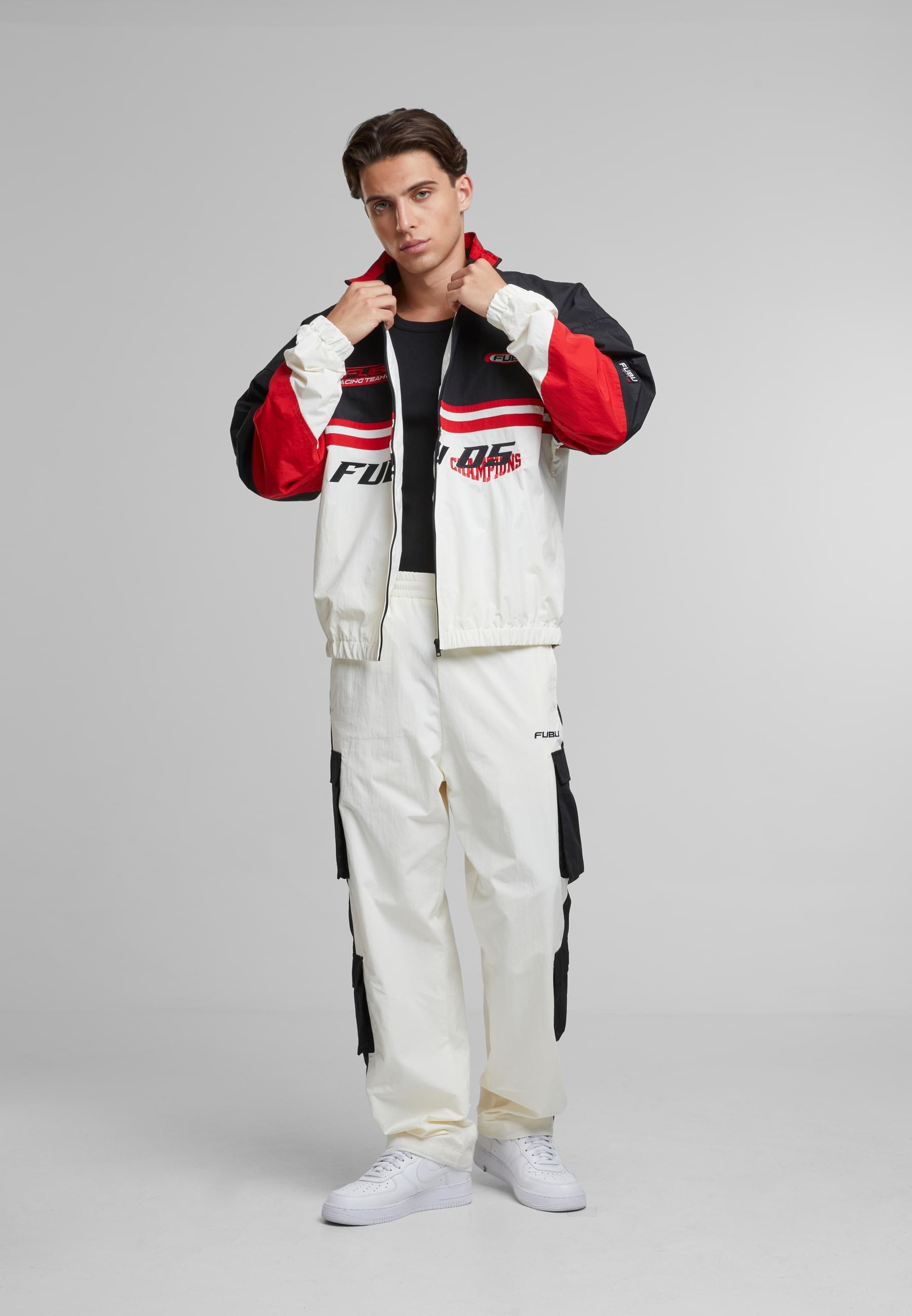 Fubu Trainingsjacke »Fubu FM243-007-1 Fubu Corporate Trackjacket« 1 Stk. tlg. ohne Kapuze