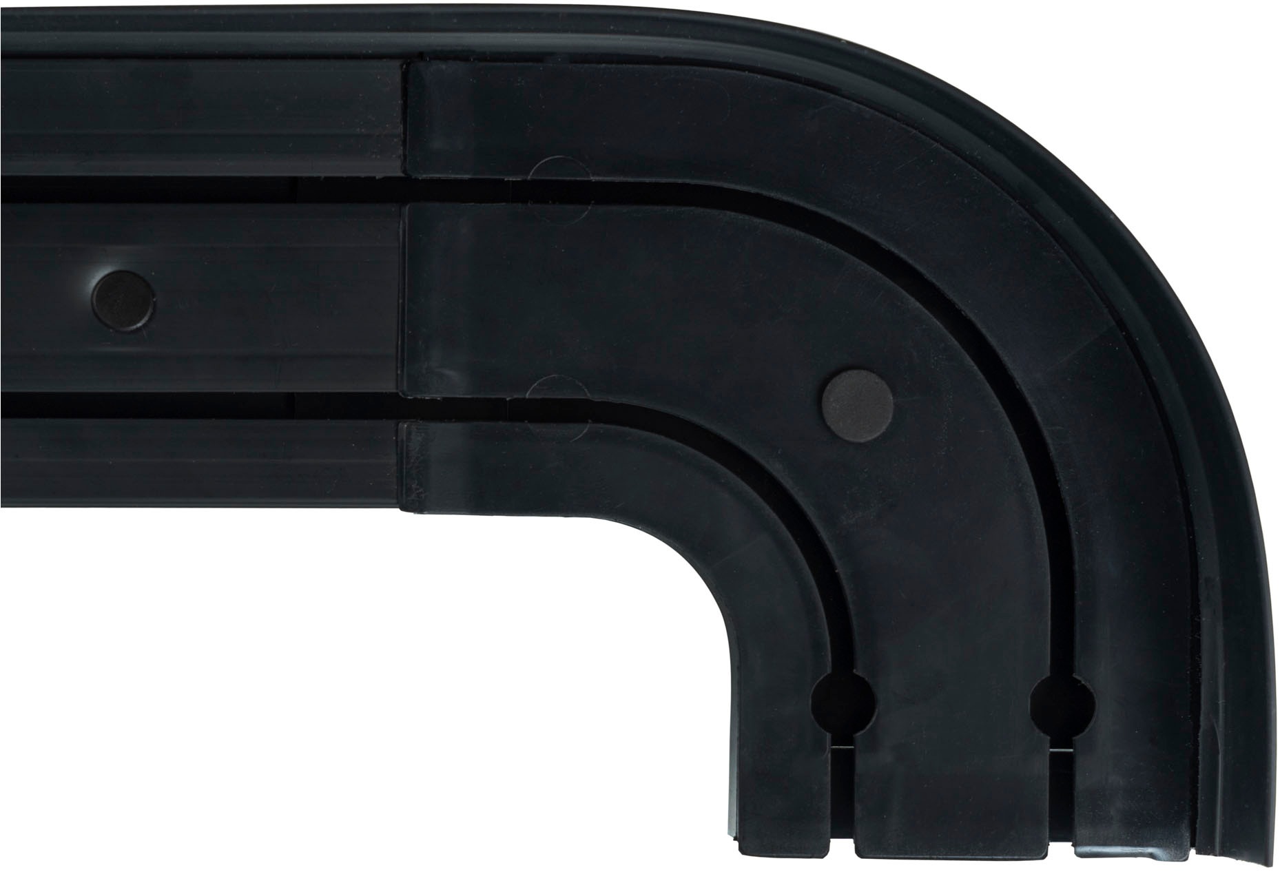 SN DECO GROUP Gardinenschiene »SH2 mit Blende 7,5 cm«, 2 läufig-läufig, Fixmaß, mit Blende 7,5 cm