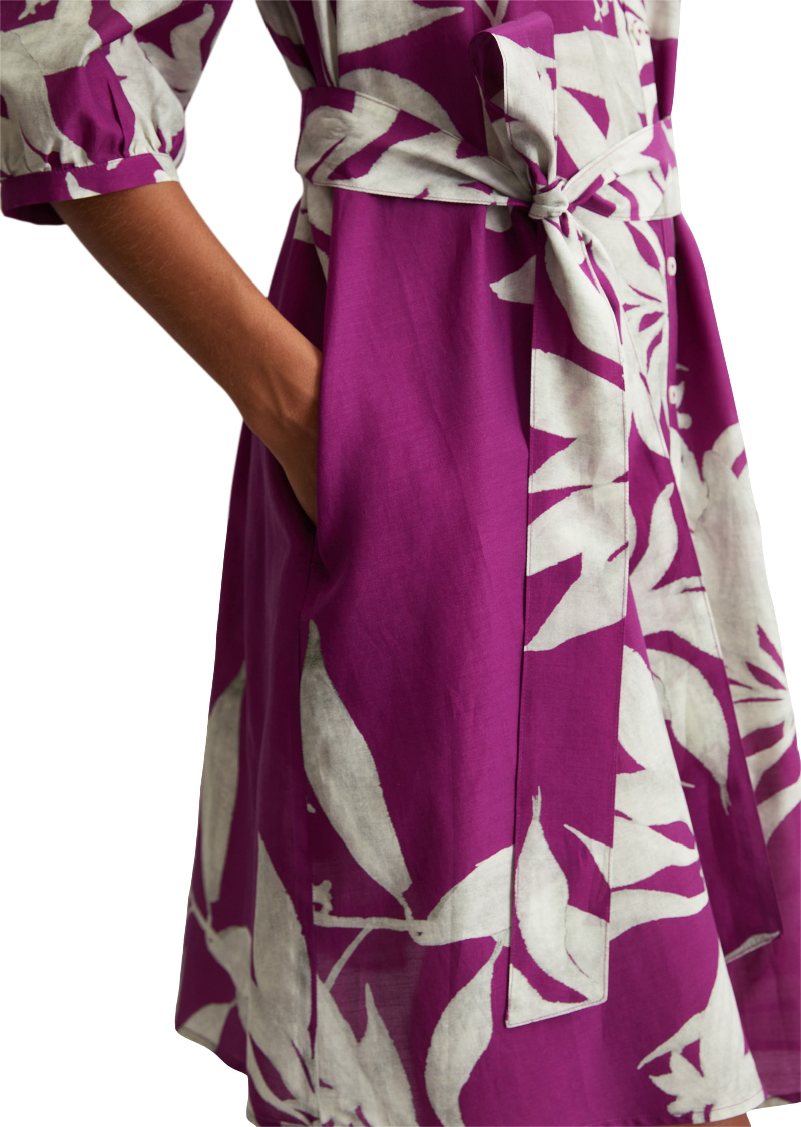 Marc O'Polo Druckkleid »aus Organic-Cotton-Viskose-Mix«