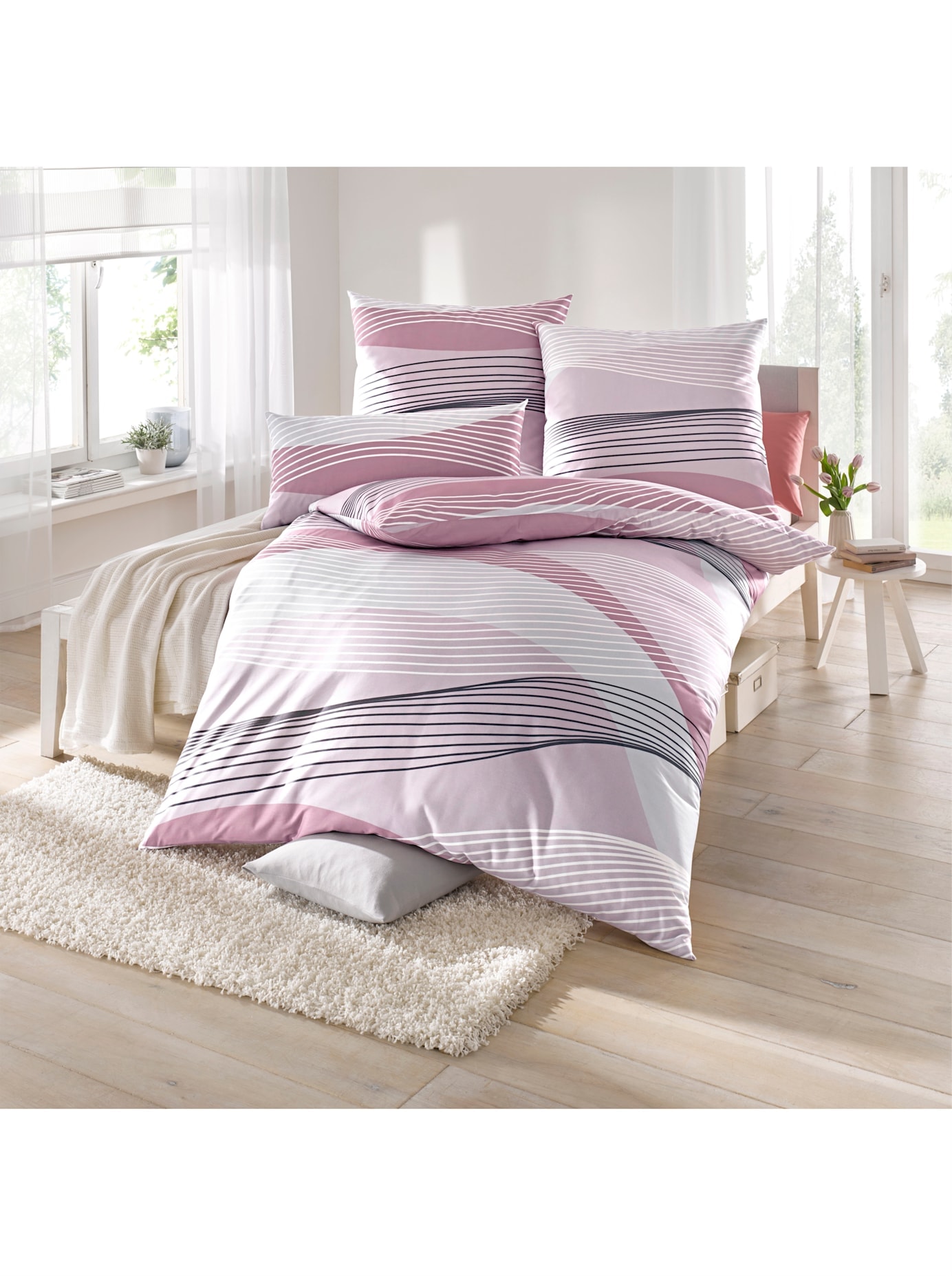 Biberna Bettwäsche 3 Stk. günstig online kaufen