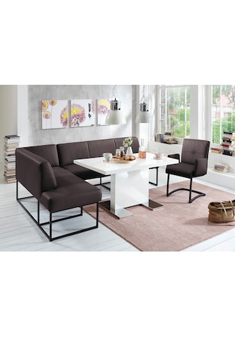 exxpo - sofa fashion Eckbank »Affogato« Frei im Raum stellb...