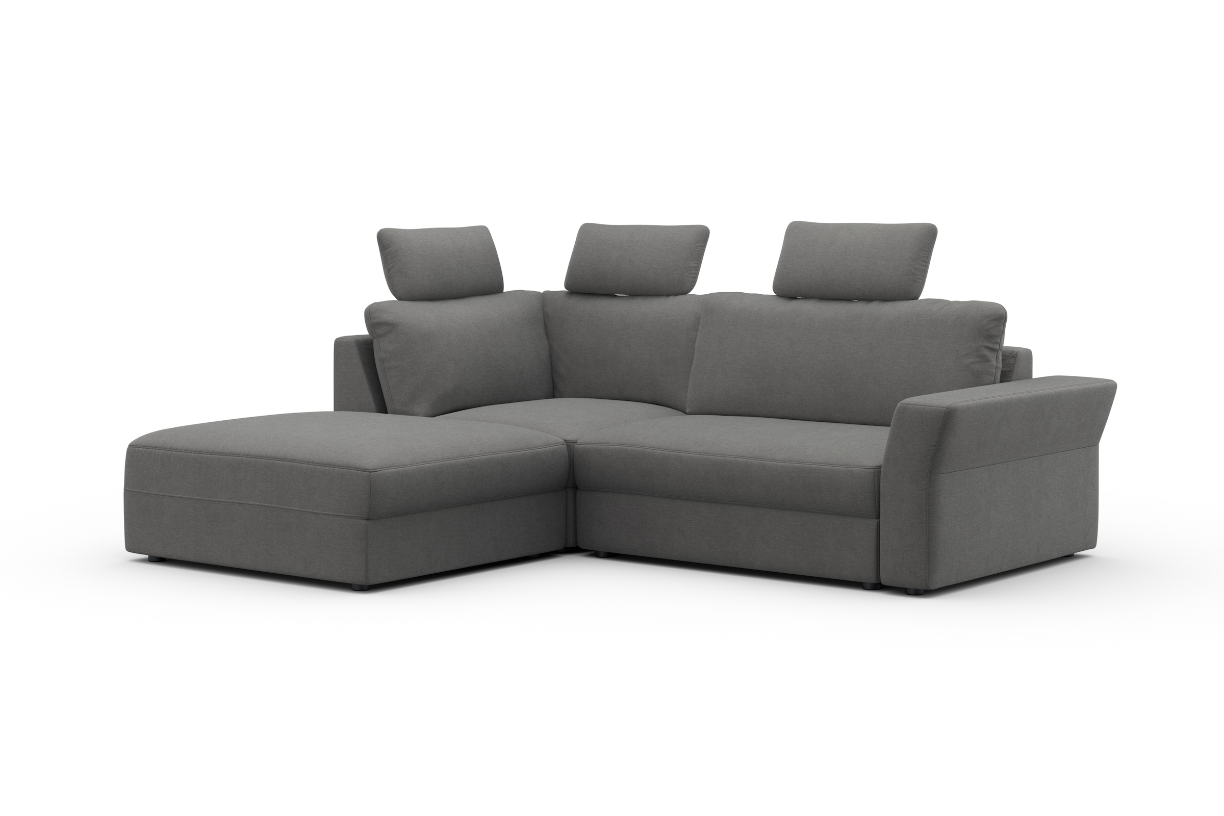sit&more Ecksofa »Cadabra L-Form«, Breite 243 cm, inklusive Sitztiefenverstellung
