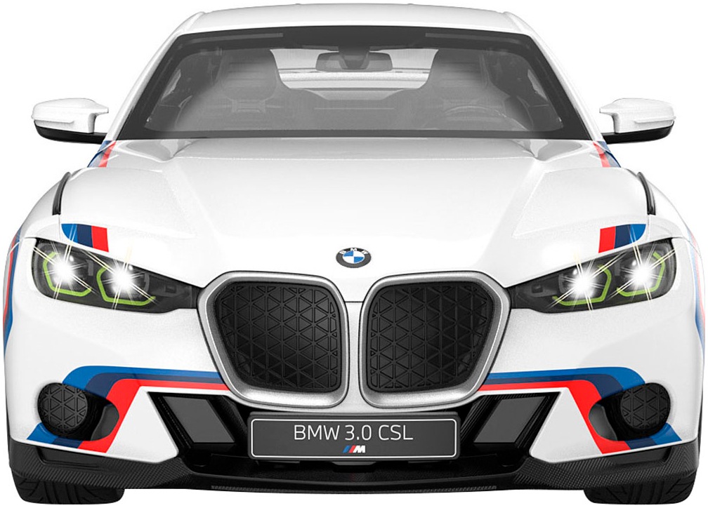 Jamara RC-Auto »BMW 3.0 CSL 1:14 weiß 2,4GHz Tür manuell«, im Maßstab 1:14, mit LED Beleuchtung