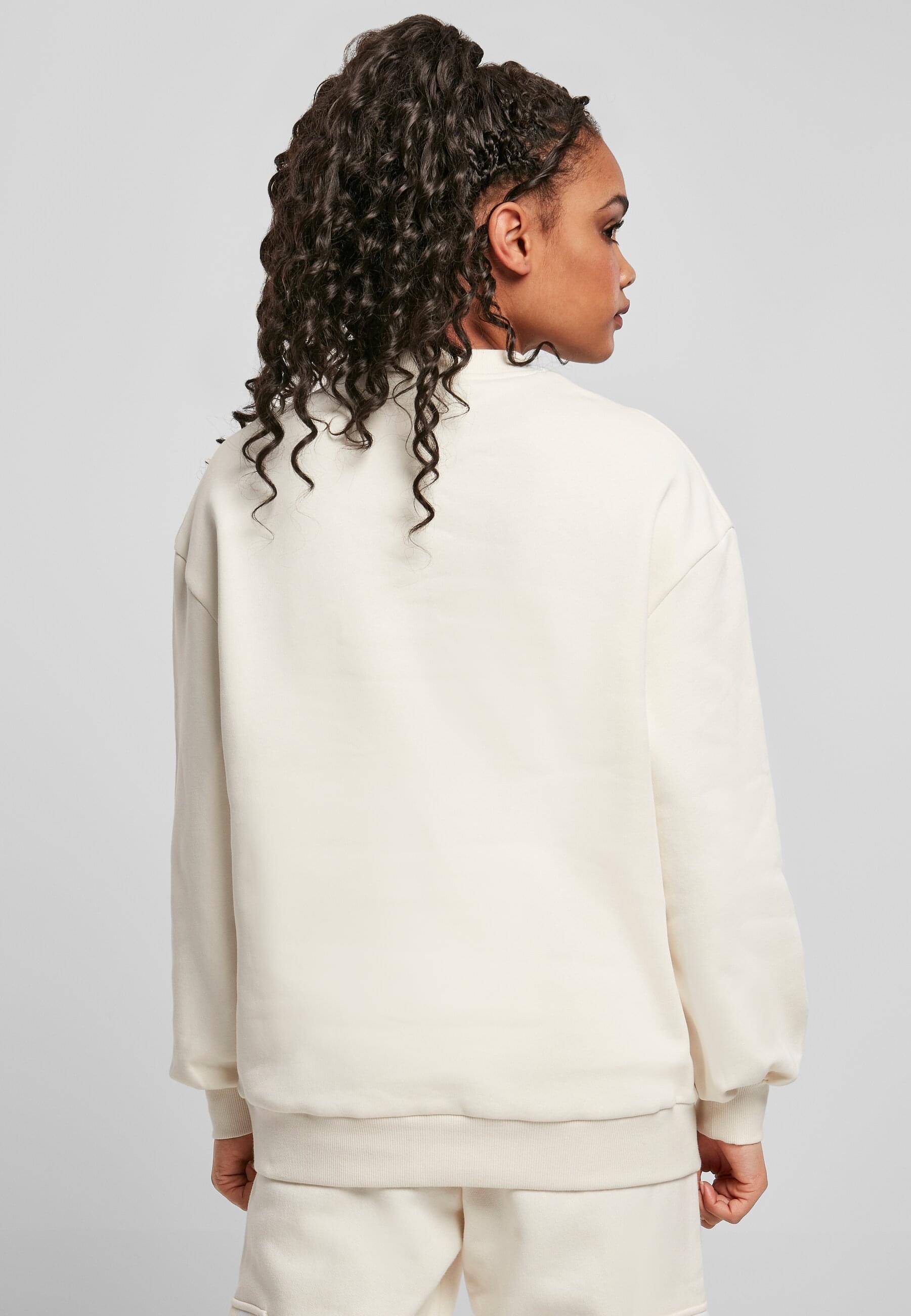 URBAN CLASSICS Sweatshirt »Urban Classics Damen Ladies Organic Oversized Crew«, (1 tlg.)