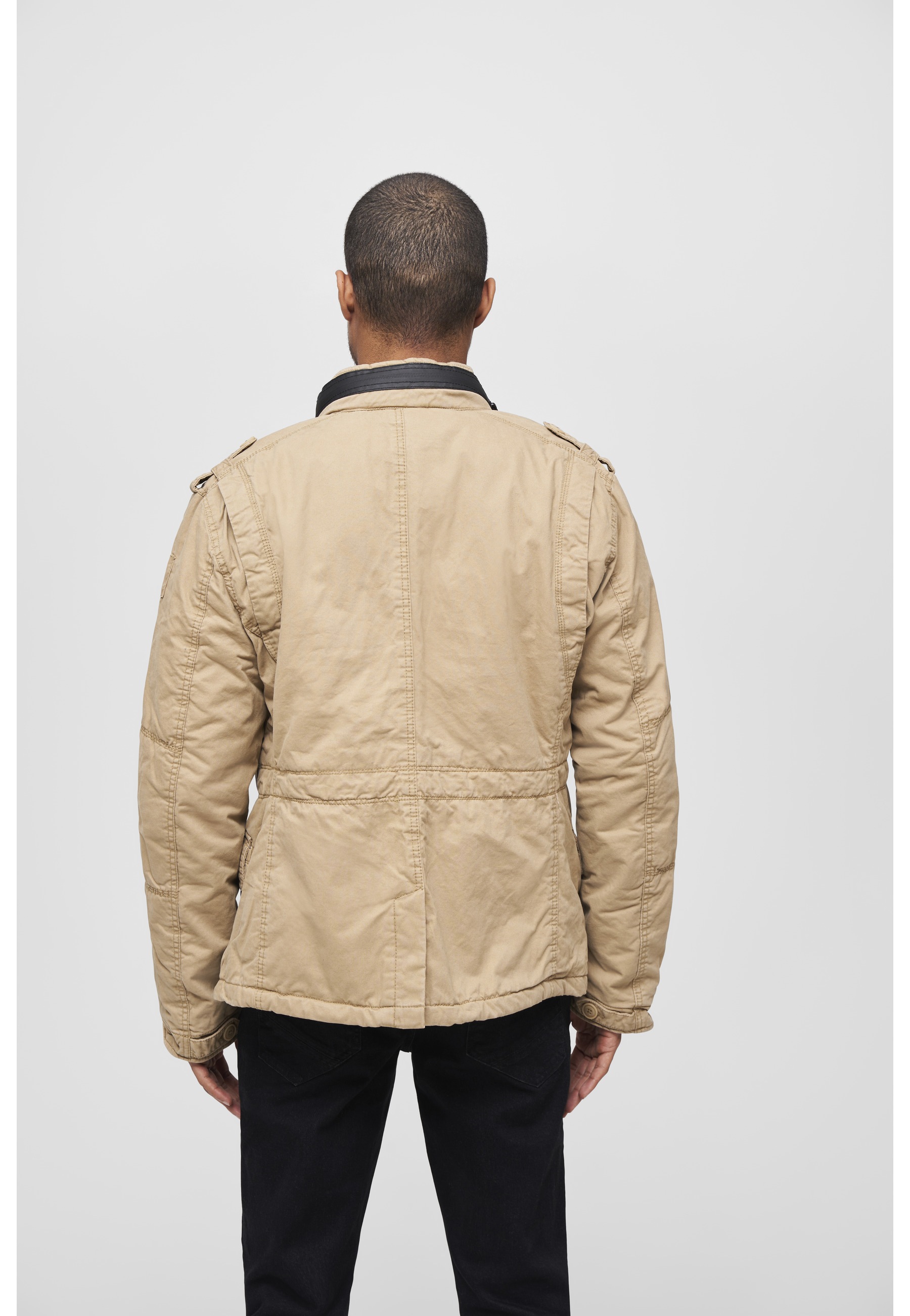 Brandit Allwetterjacke »Brandit Herren Britannia Winter Jacket« 1 Stk. tlg. ohne Kapuze
