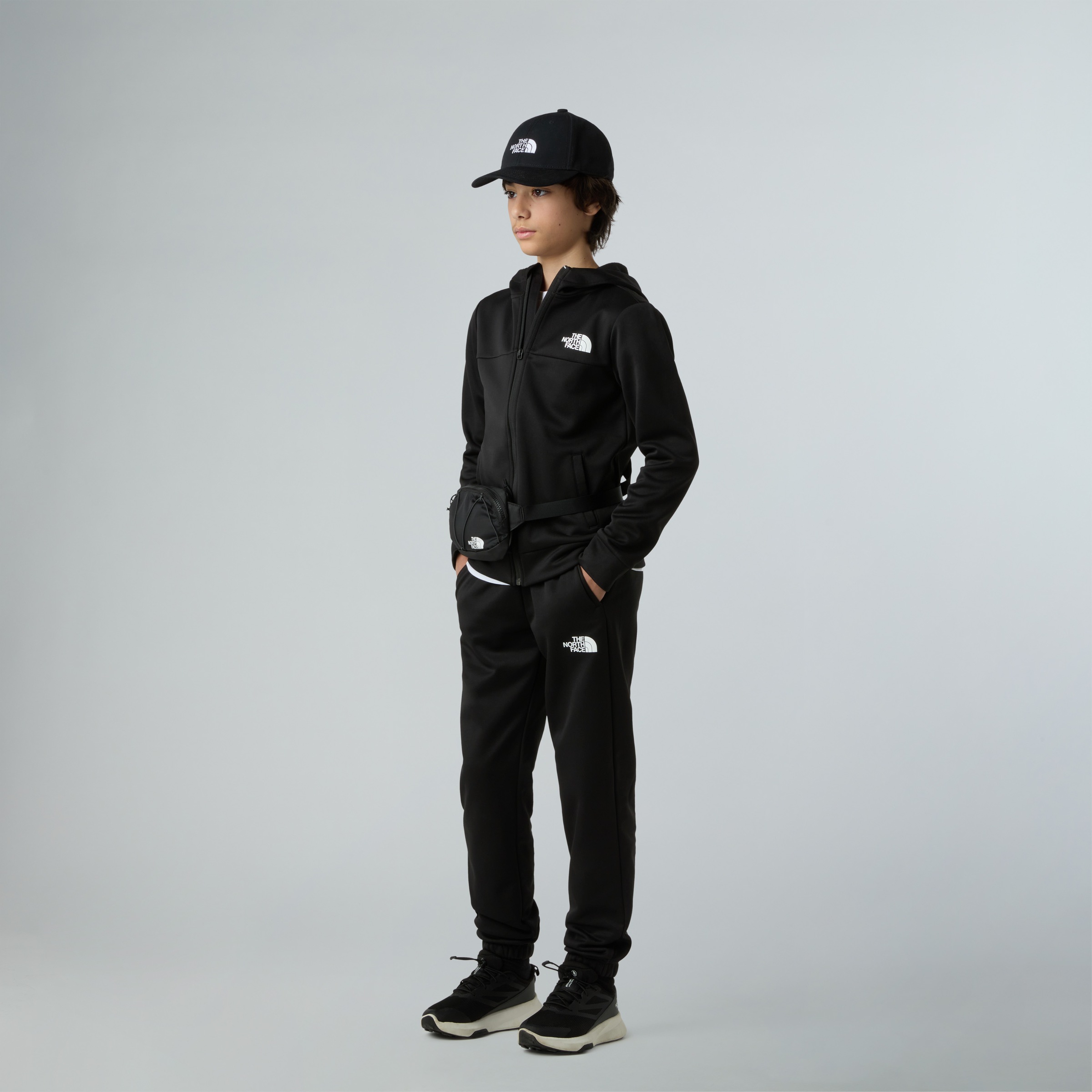 The North Face Fleecejacke »TEEN REAXION FZ HOODIE«, (1 St.)