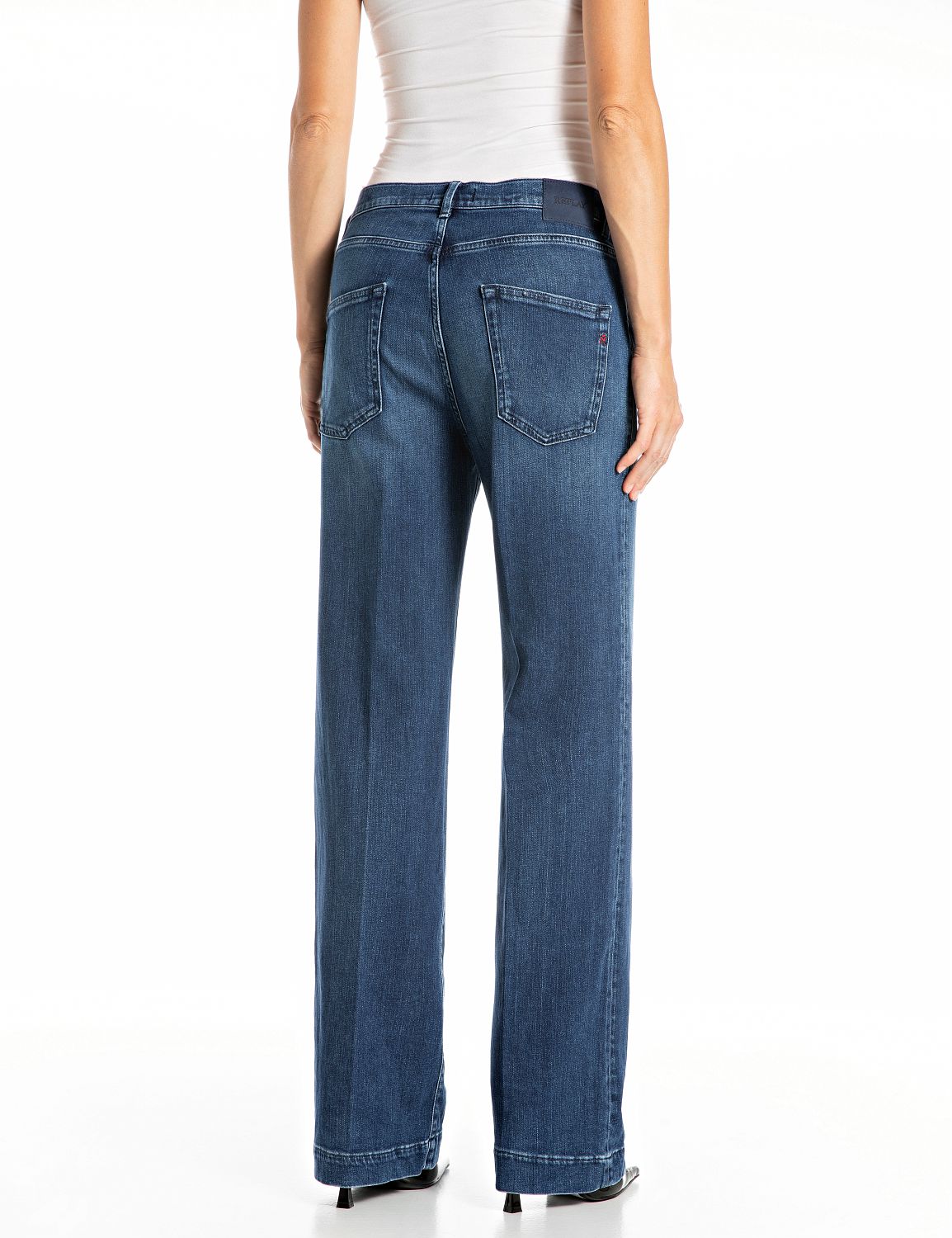 Thumbnail - Replay Straight-Jeans "MELJA" mit weitem Bein