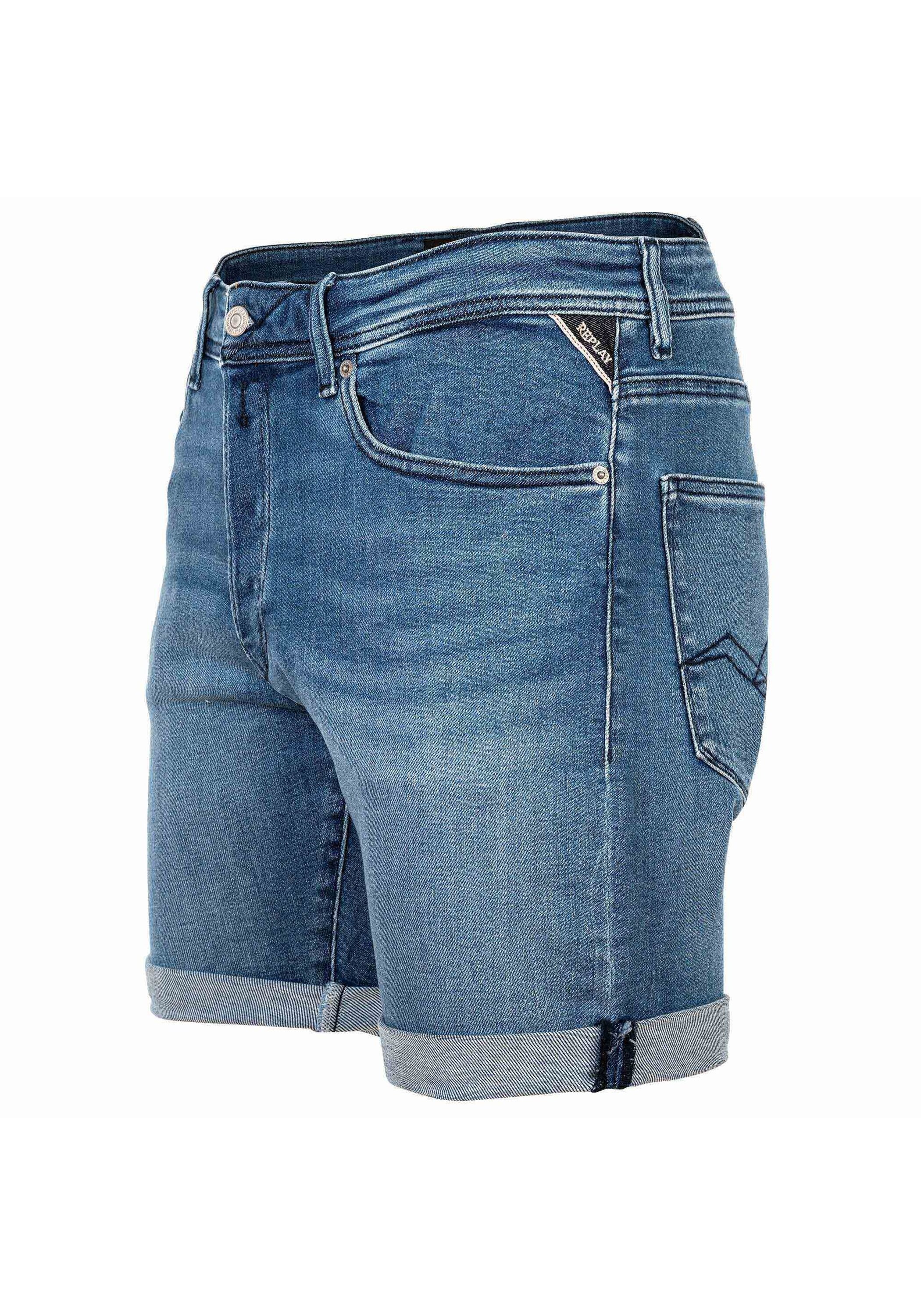 Replay Bermudas "Bermuda-Shorts POWER Stretch Denim 1er Pack" günstig online kaufen