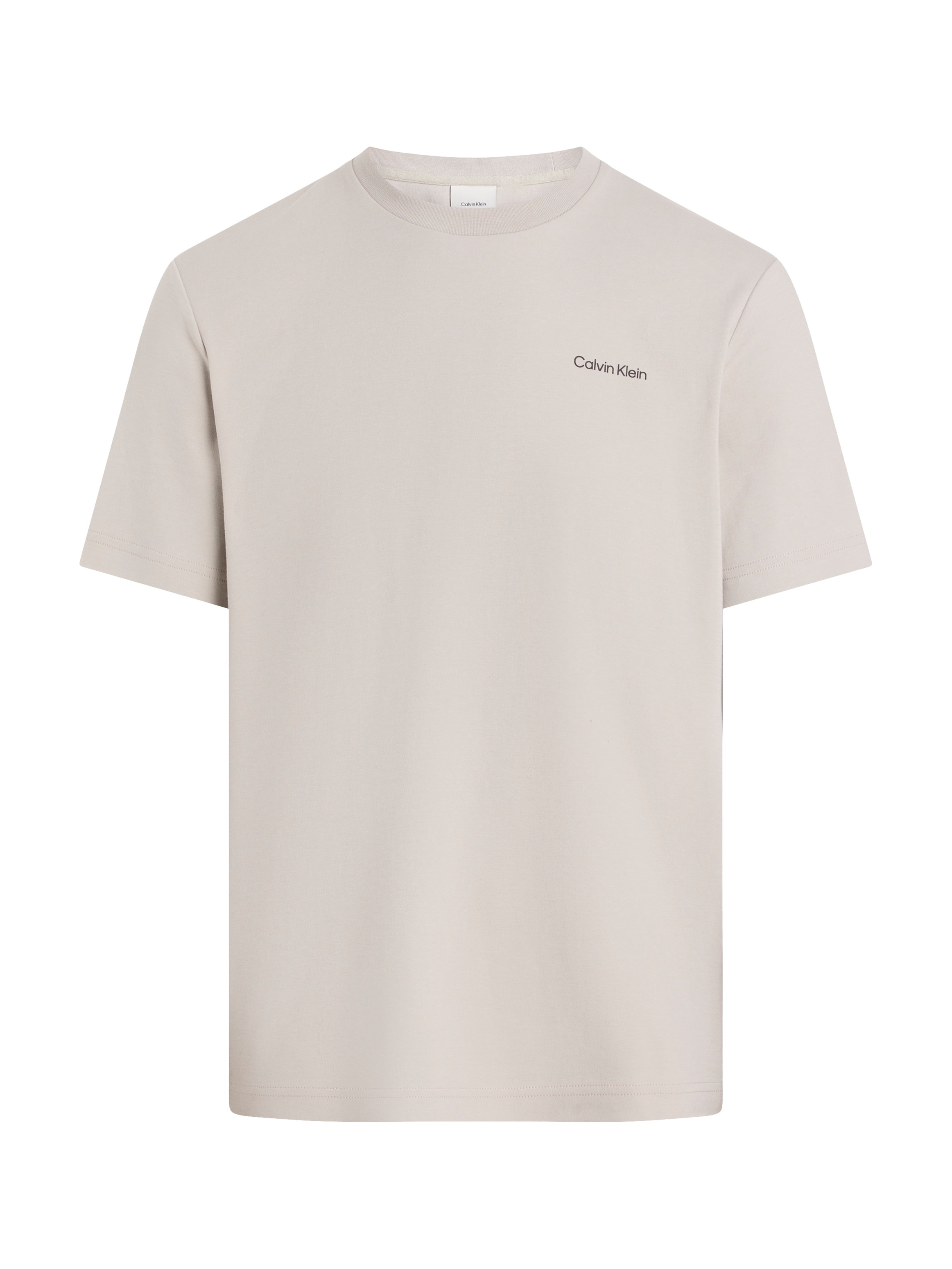 Calvin Klein T-Shirt "Micro Logo", aus dickem Winterjersey, mit Logoprint günstig online kaufen