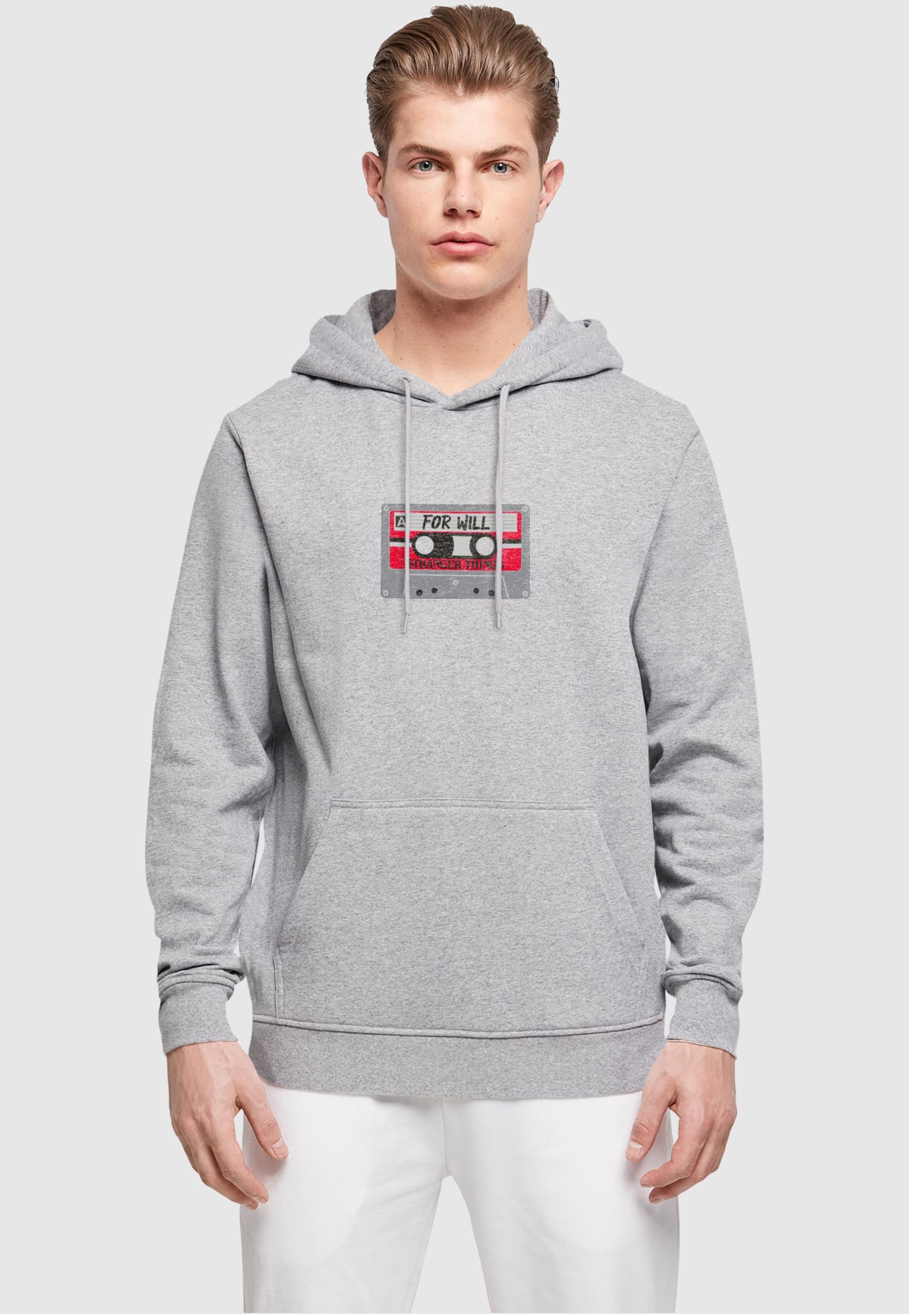 ABSOLUTE CULT Kapuzensweatshirt »ABSOLUTE CULT Herren Stranger Things - Cassette For Will Hoody«, (1 tlg.)
