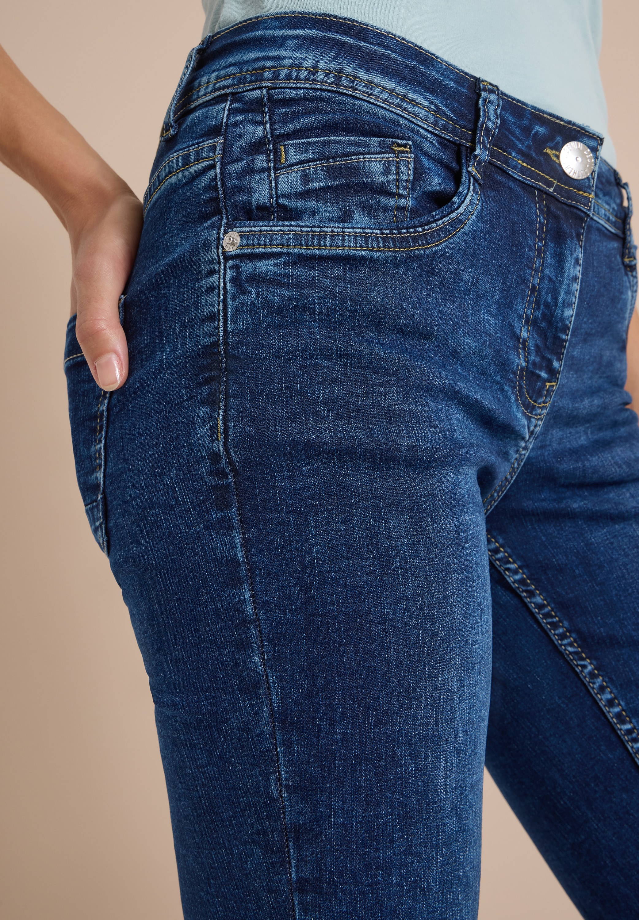 Cecil Straight-Jeans »Style Scarlett« mit Stretch