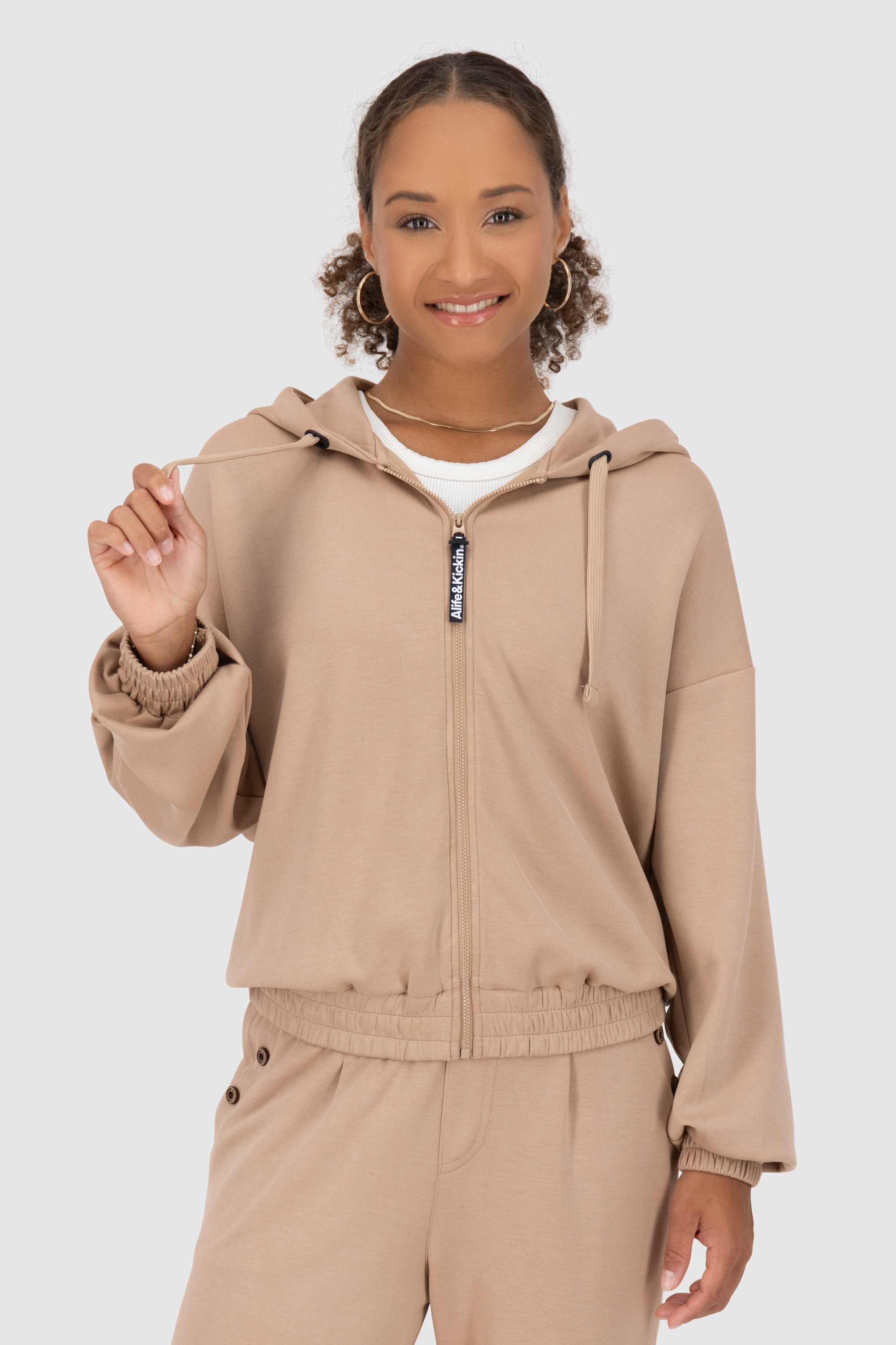 Alife & Kickin Kapuzensweatjacke »Damen JanneAK T«
