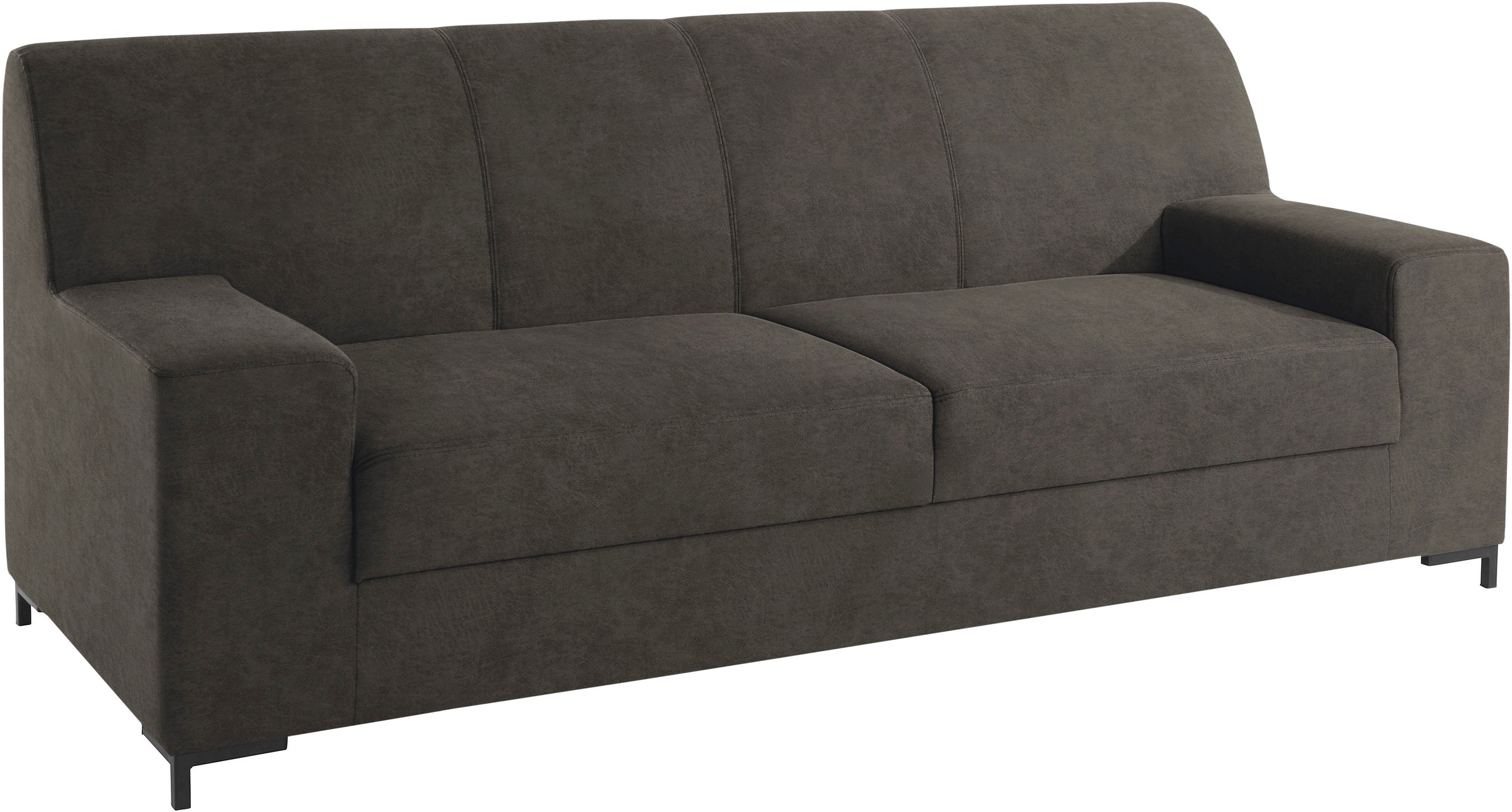 Thumbnail - DOMO collection 2-Sitzer "Ledas kubisch und komfortabel, flache Armlehnen, eleganter Fuß," in vielen Farben erhältlich