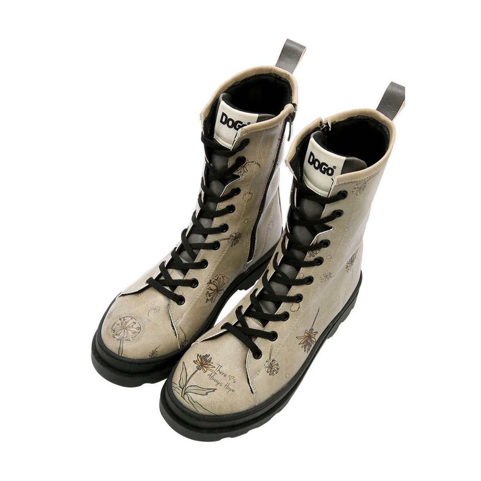 DOGO Stiefelette "Gisele Schnürstiefel Boots There Is Always Hope Damen" Ha günstig online kaufen