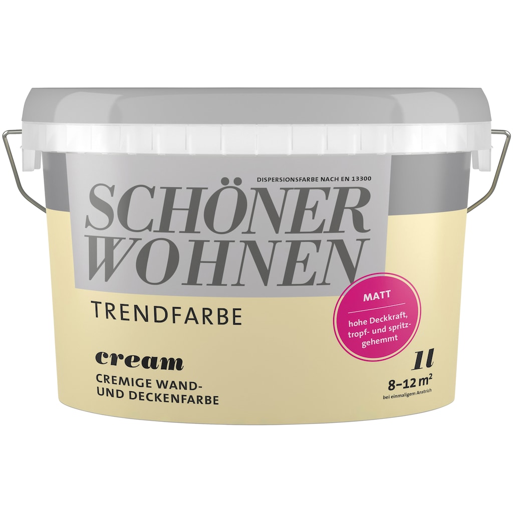 SCHÖNER WOHNEN FARBE Wand- und Deckenfarbe »TRENDFARBE«