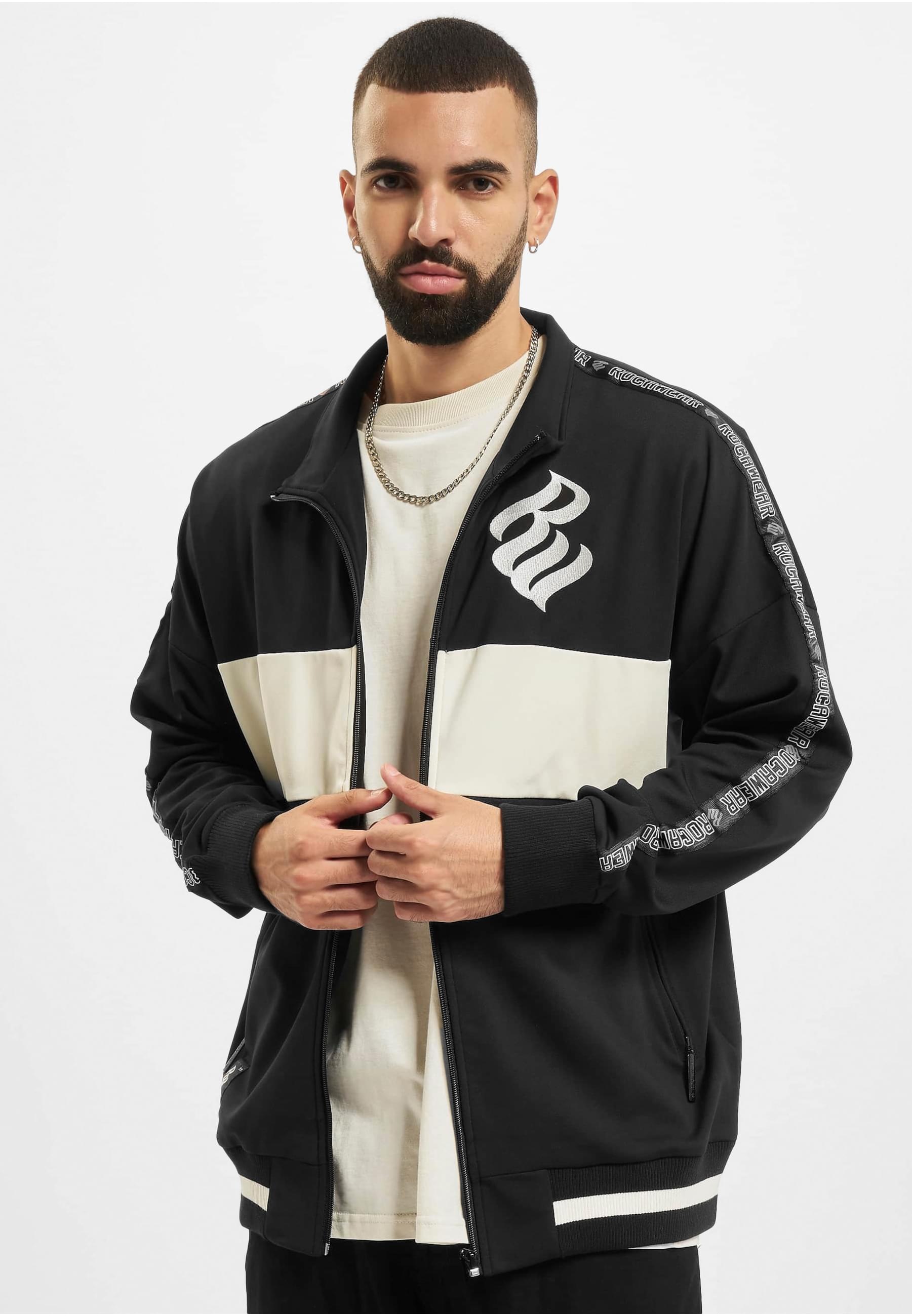 Rocawear Allwetterjacke »Rocawear Herren Rocawear Wythe Track Jacket«, (1 St.), ohne Kapuze