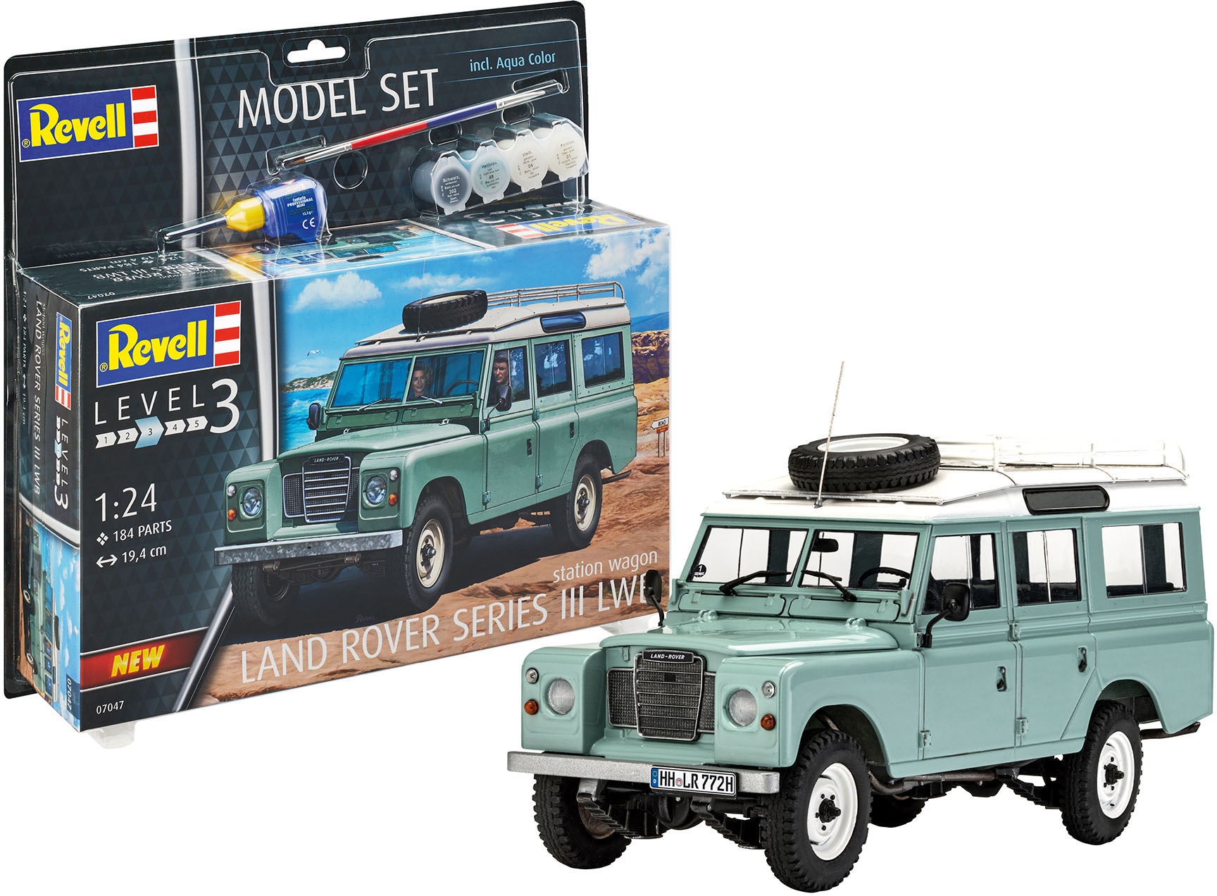 Modellbausatz »Land Rover Series III«, 1:24, Made in Europe