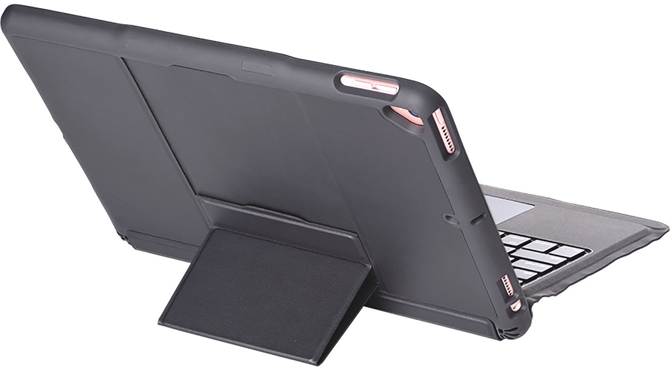 4smarts Tablet-Hülle »Tastatur Case Solid QWERTZ mit Trackpad für Apple iPad 10.2«, iPad 10,2", Backcover Schutzhülle