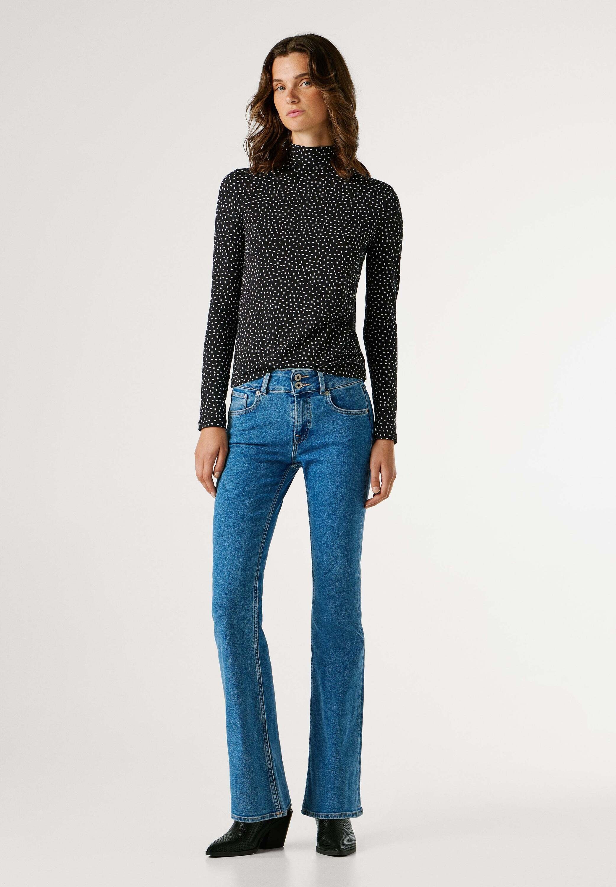 Pepe Jeans Slim-fit-Jeans »flare fit jeans FLARE JEANS MW VENUS«