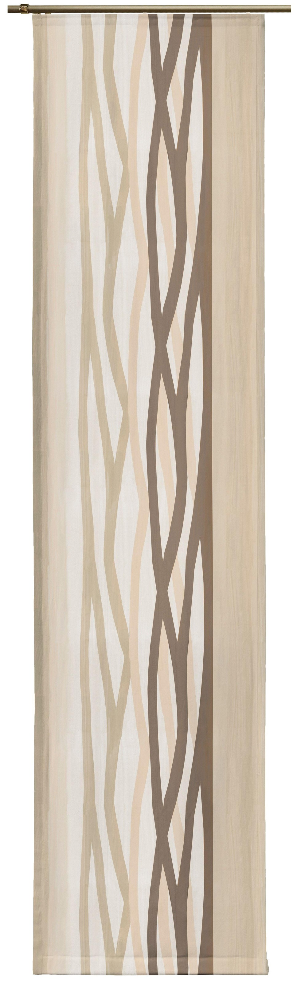 Wirth Schiebegardine "Brooklyn" Klettschiene 1 Stk. tlg. Inkl. Montagezubeh günstig online kaufen