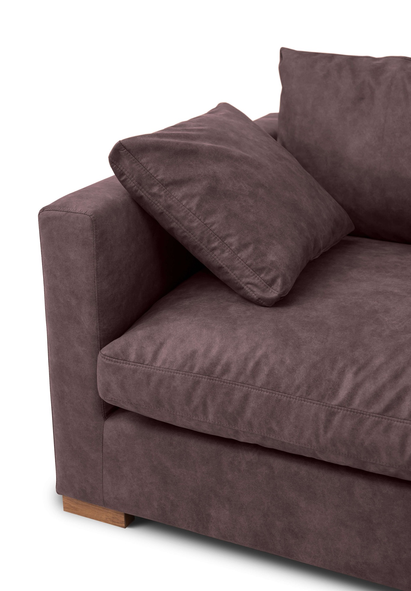 Home affaire Ecksofa »Coray«, Breite 266 cm, extra weich und kuschelig, mit Federn und Daunen