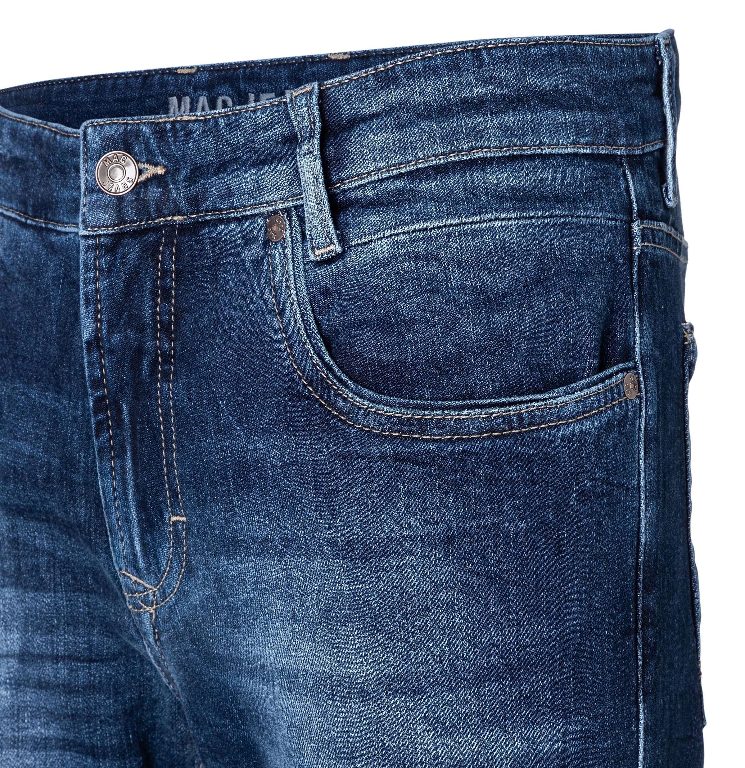 MAC 5-Pocket-Jeans »ARNE PIPE«, in Vintage-Optik
