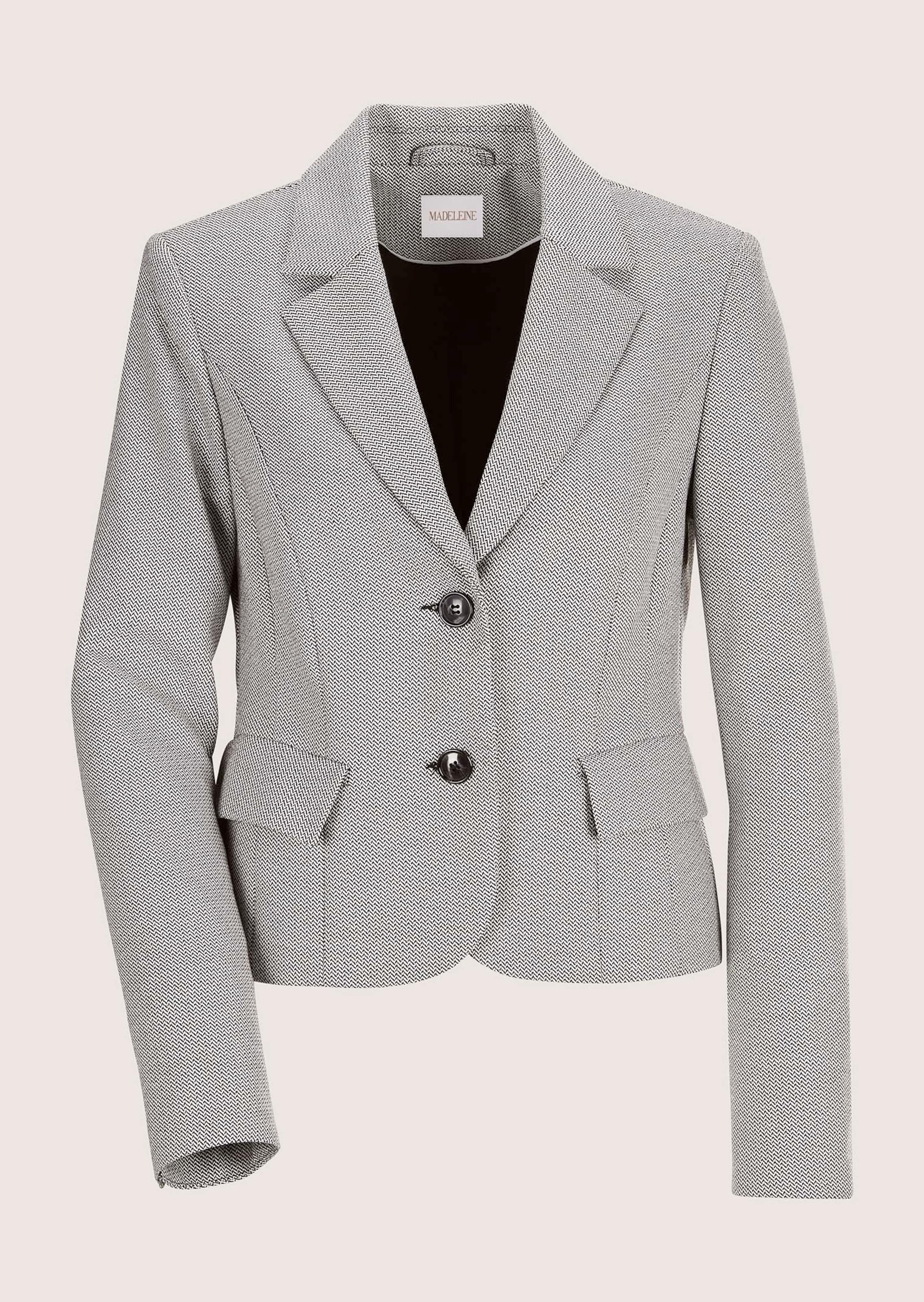 MADELEINE Jackenblazer "Blazer Taillierter Kurzblazer mit Stretch"