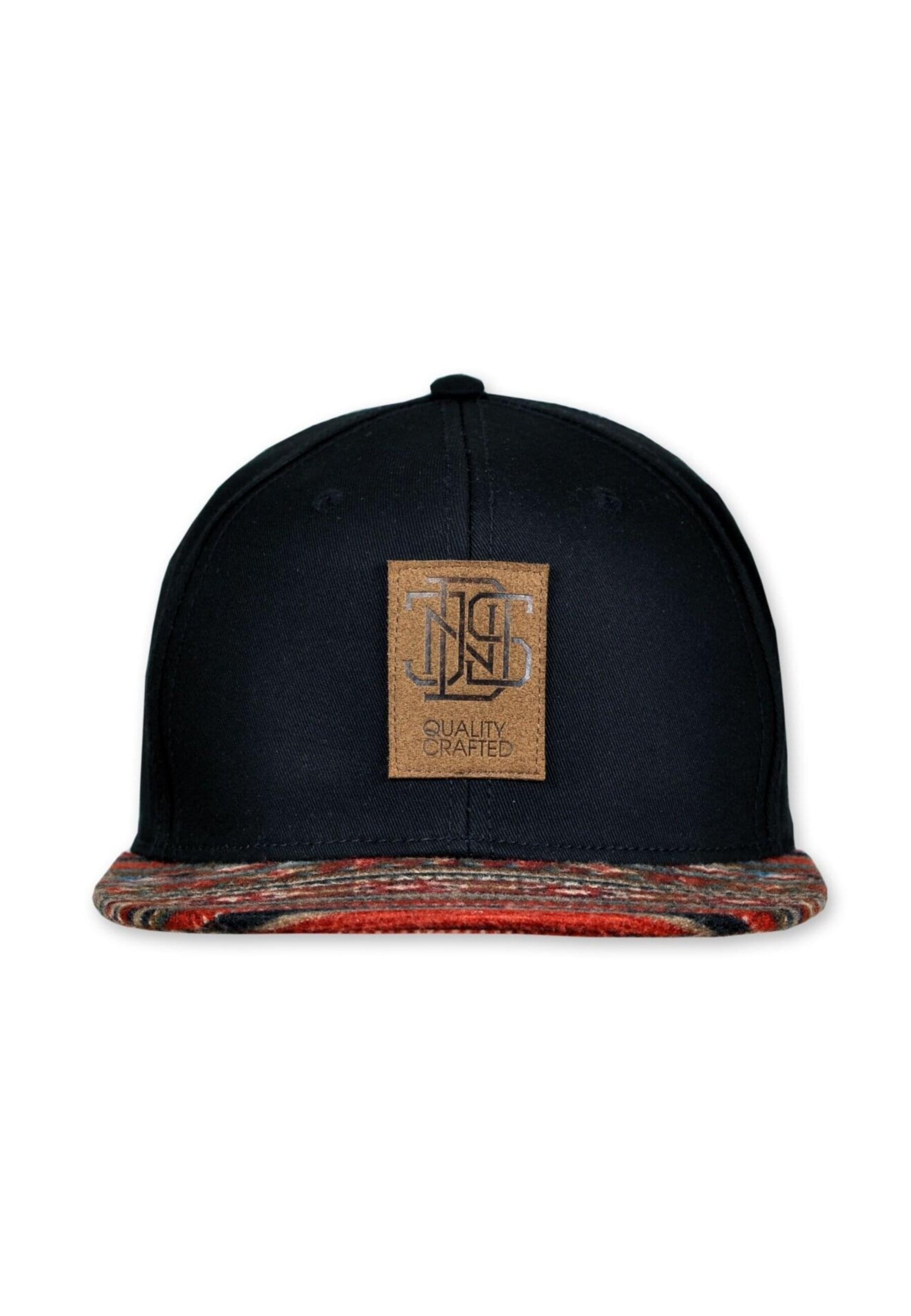 DJINNS Snapback Cap "Djinns Djinns 6P Aztec Snapback Cap"schwarz, 60% Baumwolle, 40% Polyester, Caps