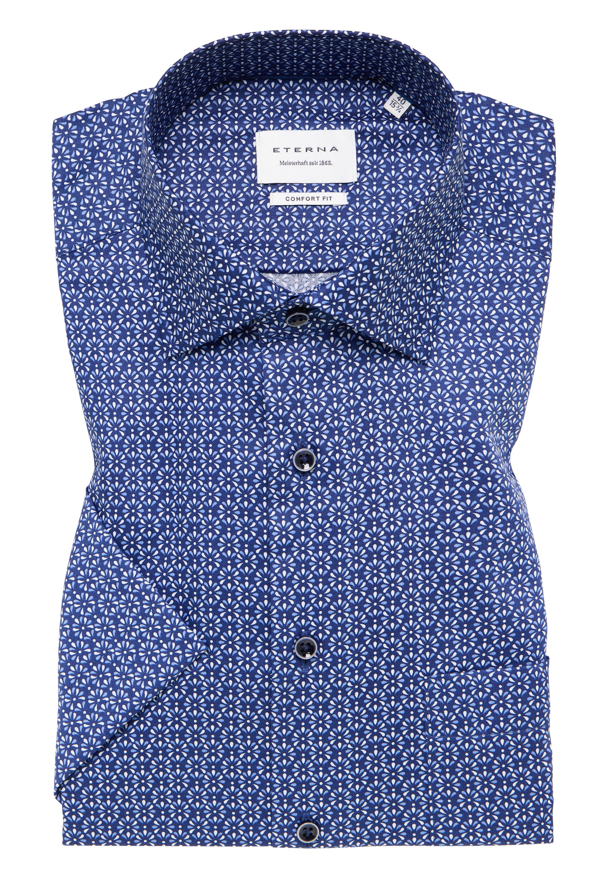 Eterna Kurzarmhemd »COMFORT FIT«, NON IRON (bügelfrei)