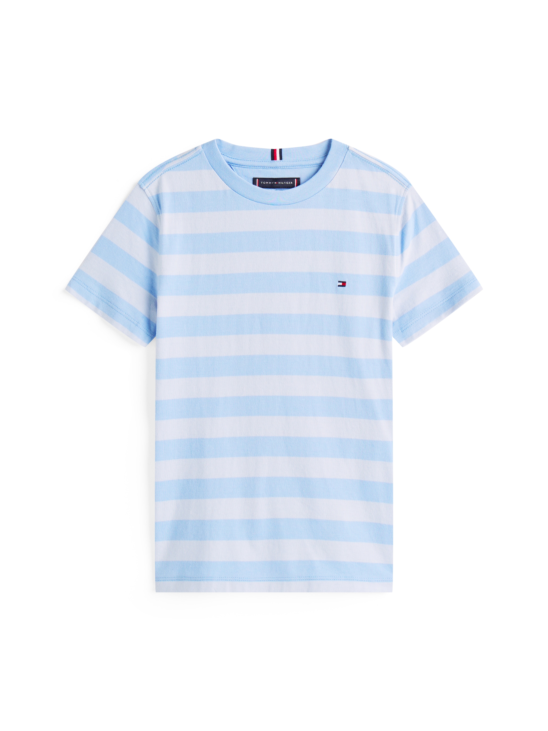 Tommy Hilfiger T-Shirt »ESSENTIAL COTTON TEE S/S«, mit Logostickerei