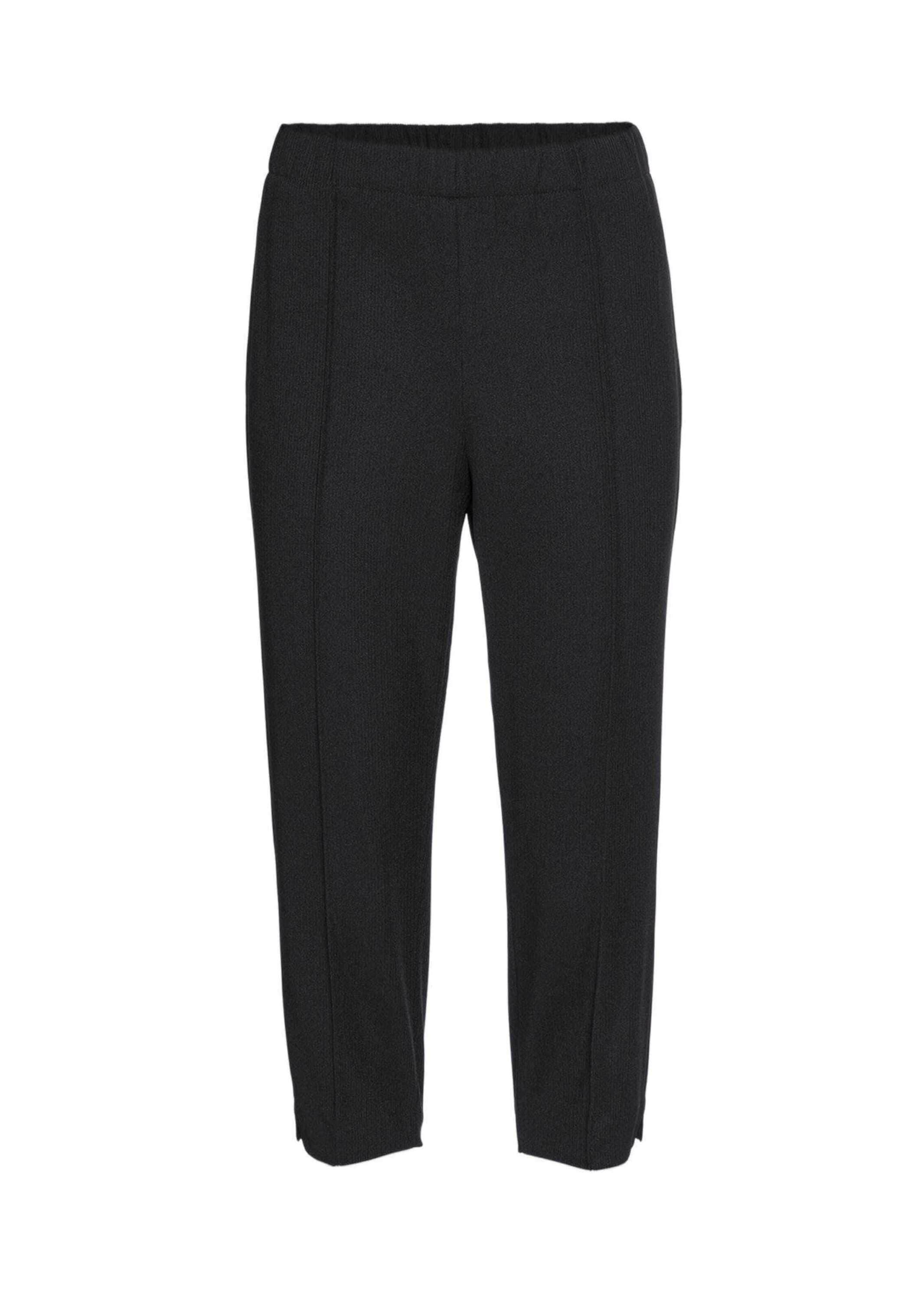 GOLDNER Caprihose "Kurzgröße Sportive 7/8-Hose mit Biesen" Ohne