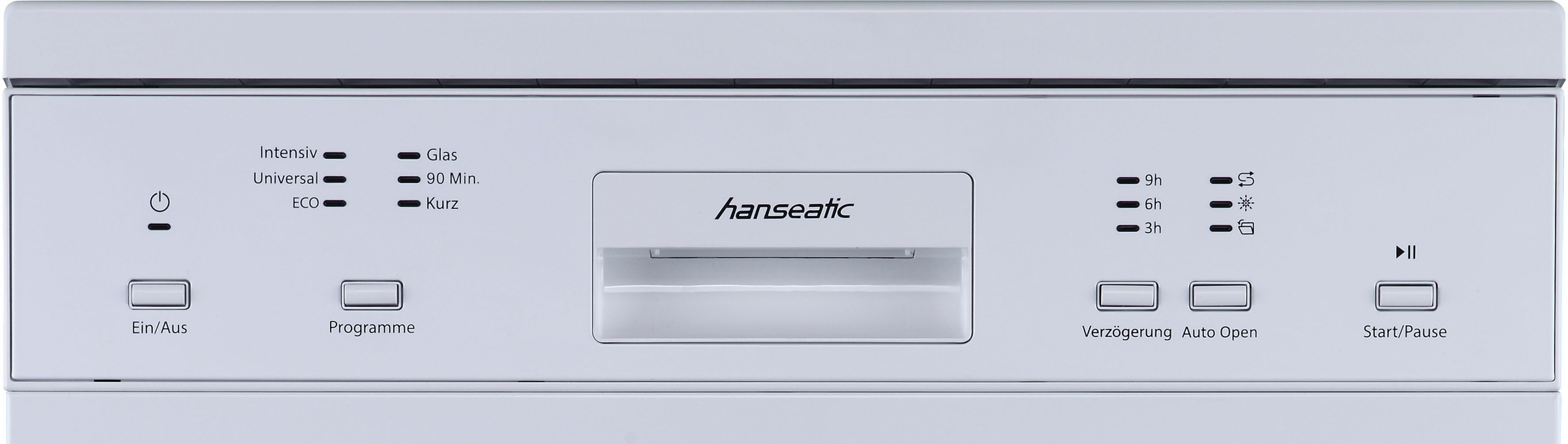 Thumbnail - Hanseatic Standgeschirrspüler "HG6085D137609HW" 14 Maßgedecke für 14 Maßgedecke, mit sechs Programmen, mit Startzeitvorw...