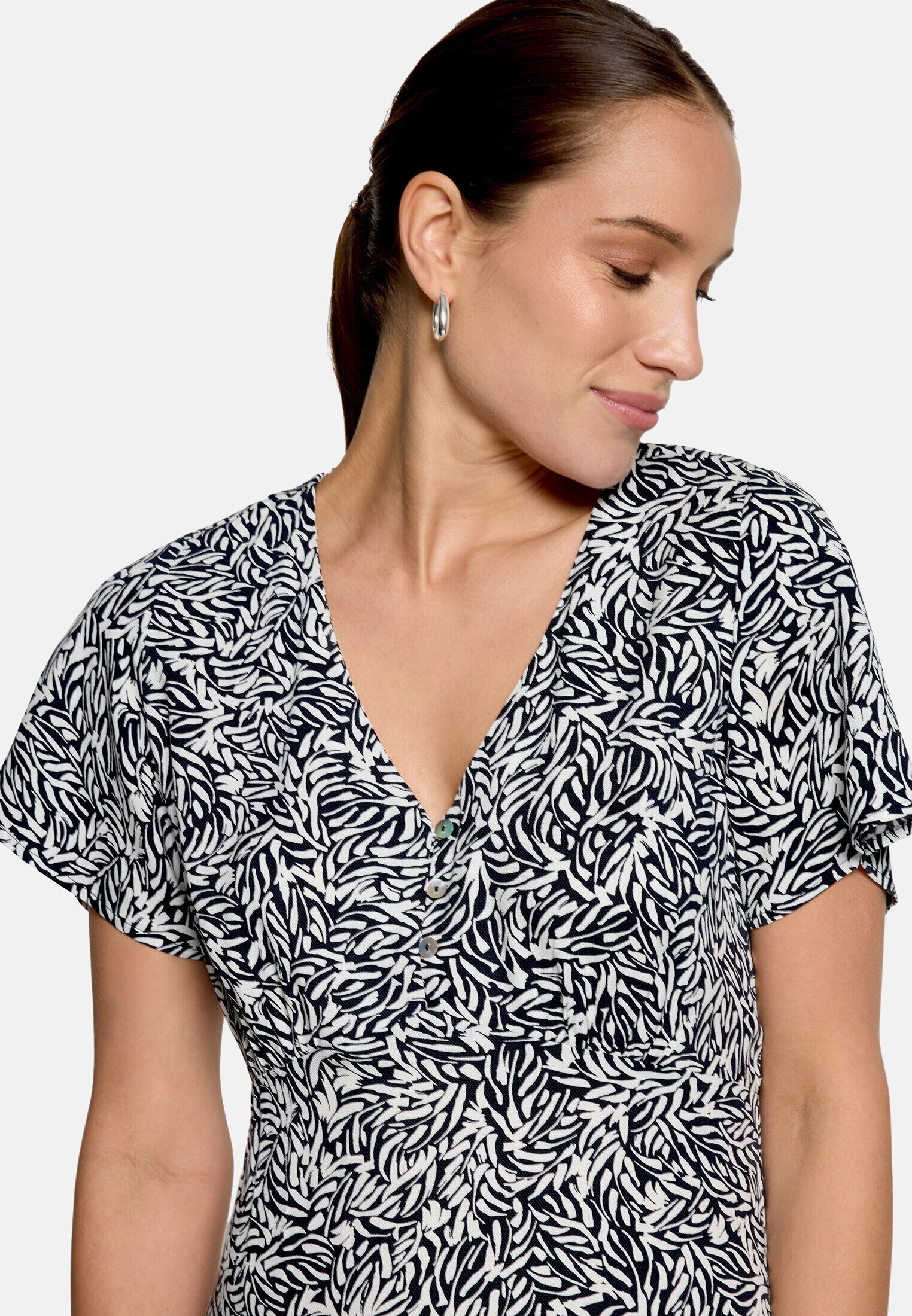 Zero Minikleid »Damen mit Print.« Material.