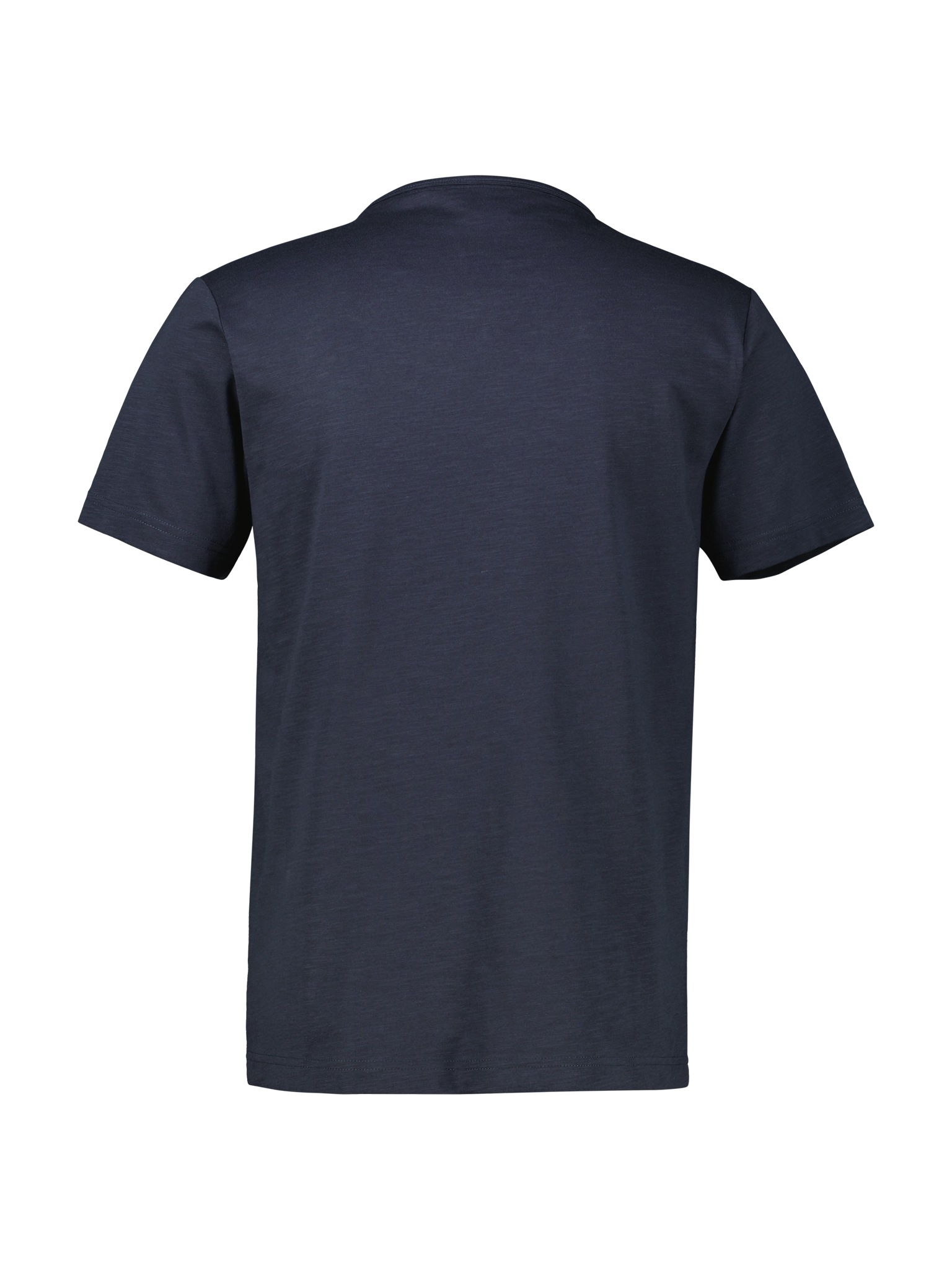 LERROS Henleyshirt, mit Logostitching auf der Brust