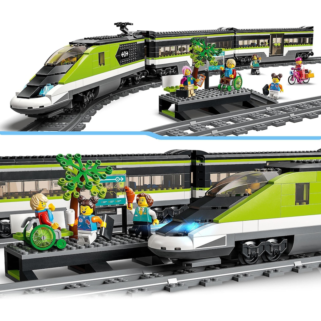 LEGO® Konstruktionsspielsteine »Personen-Schnellzug (60337), LEGO® City«, (764 St.)