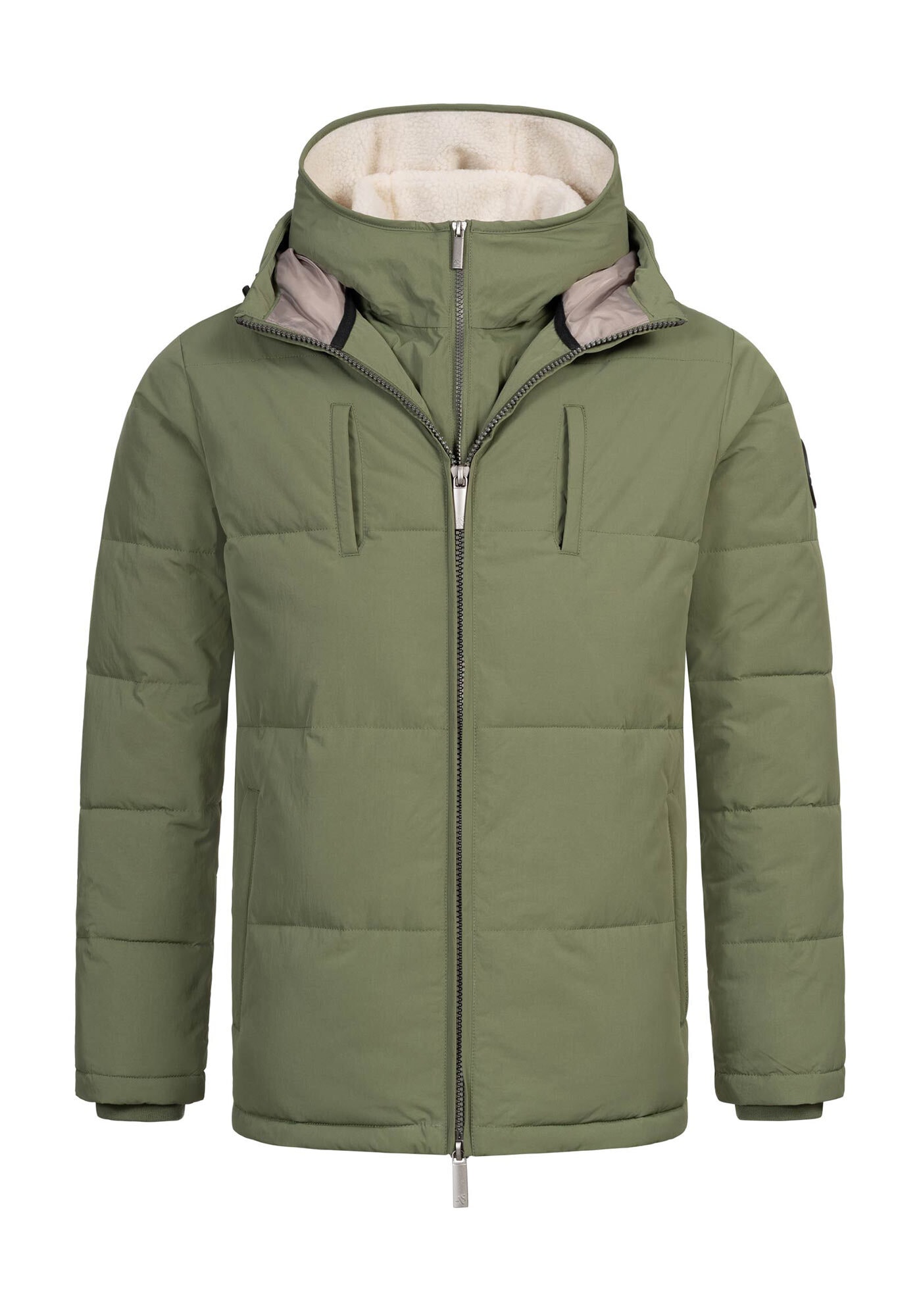 Alessandro Salvarini Winterjacke »ASFredii« mit abnehmbaren Teddy-Fleece-Innenlayer
