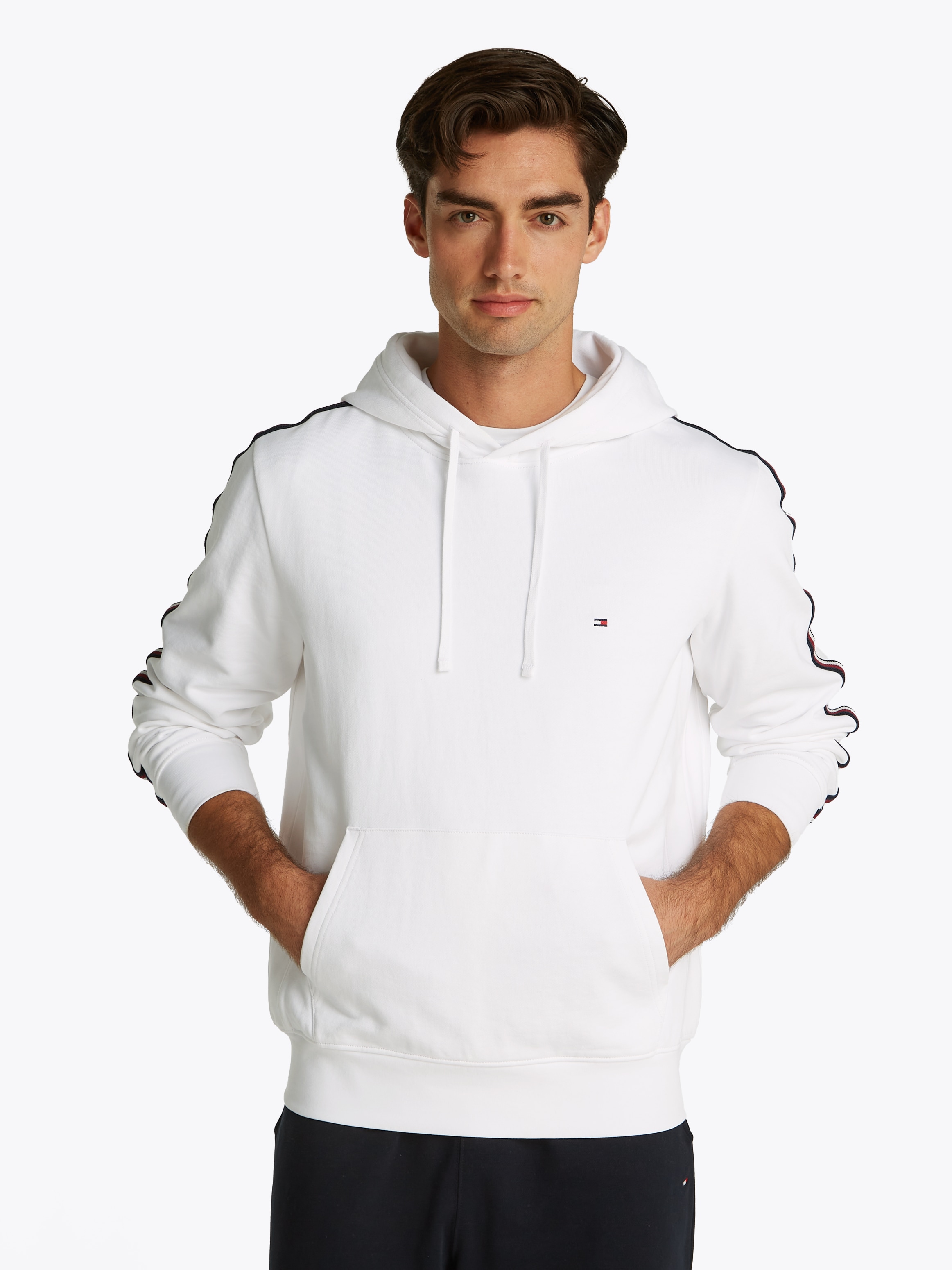 Tommy Hilfiger Hoodie "GLOBAL STRIPE HOODY", mit Streifen in Tommy farbe au günstig online kaufen