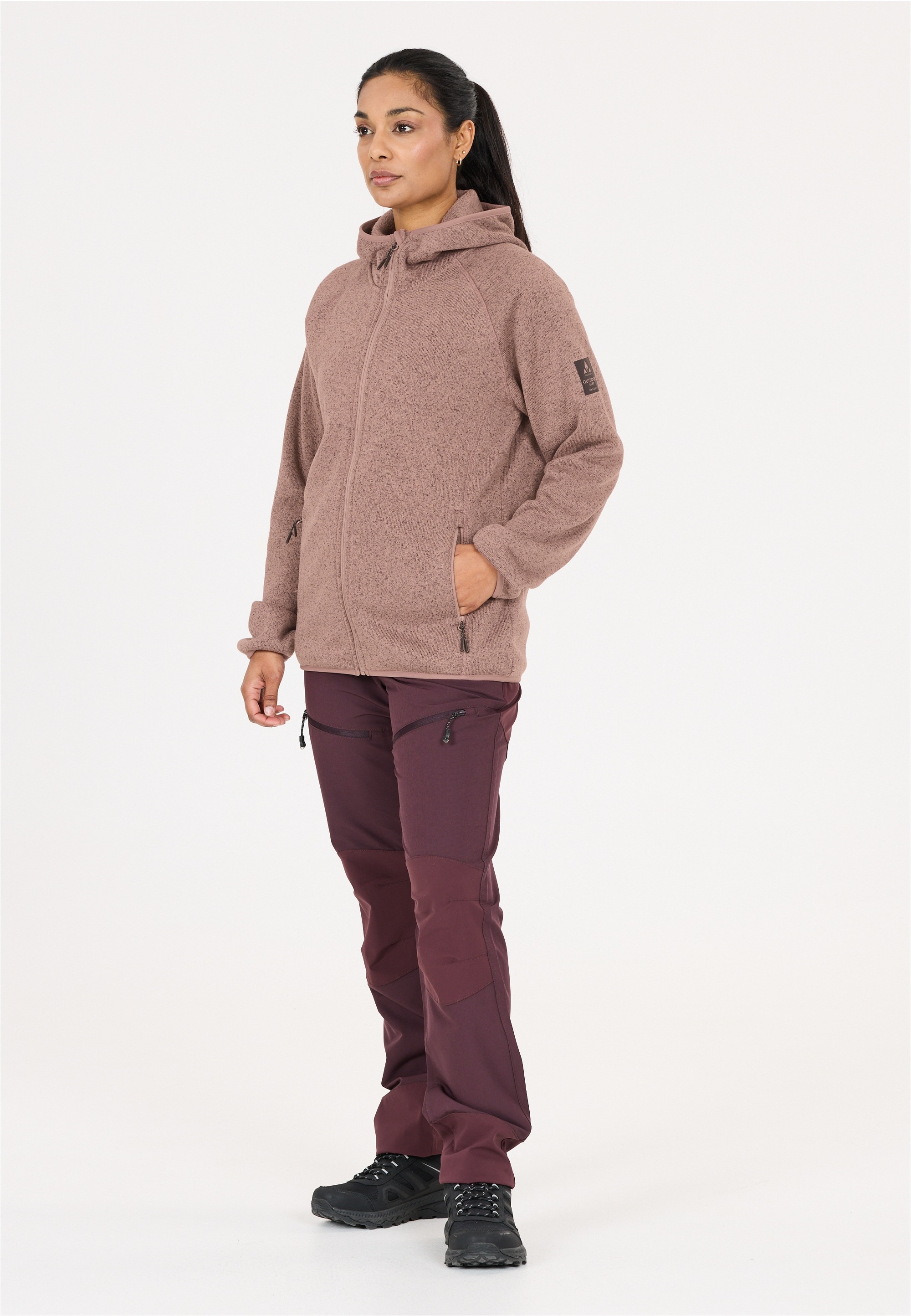 WHISTLER Fleecejacke »Wolven« mit gebürsteter Innenseite