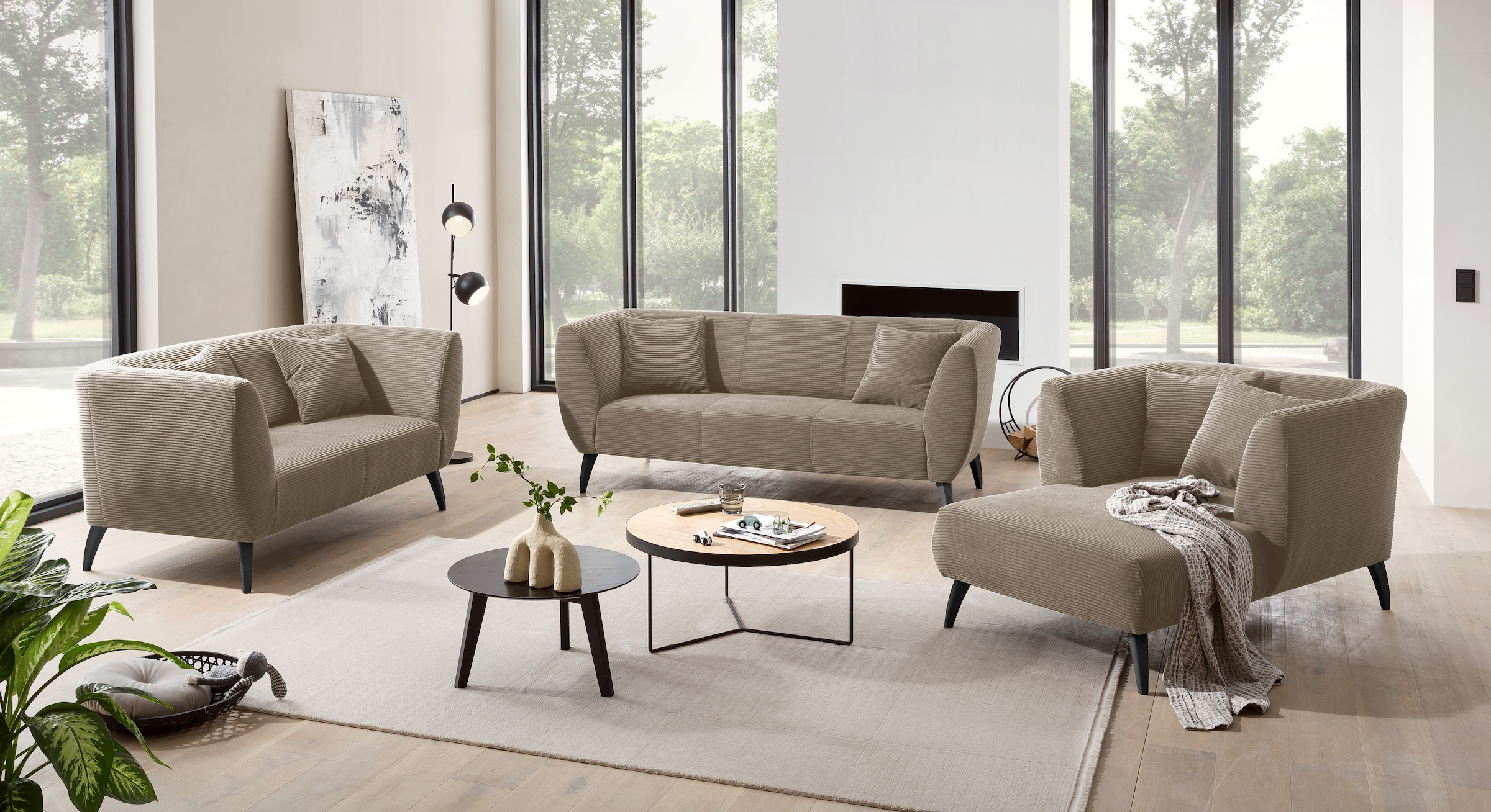 INOSIGN Loveseat »Colori«