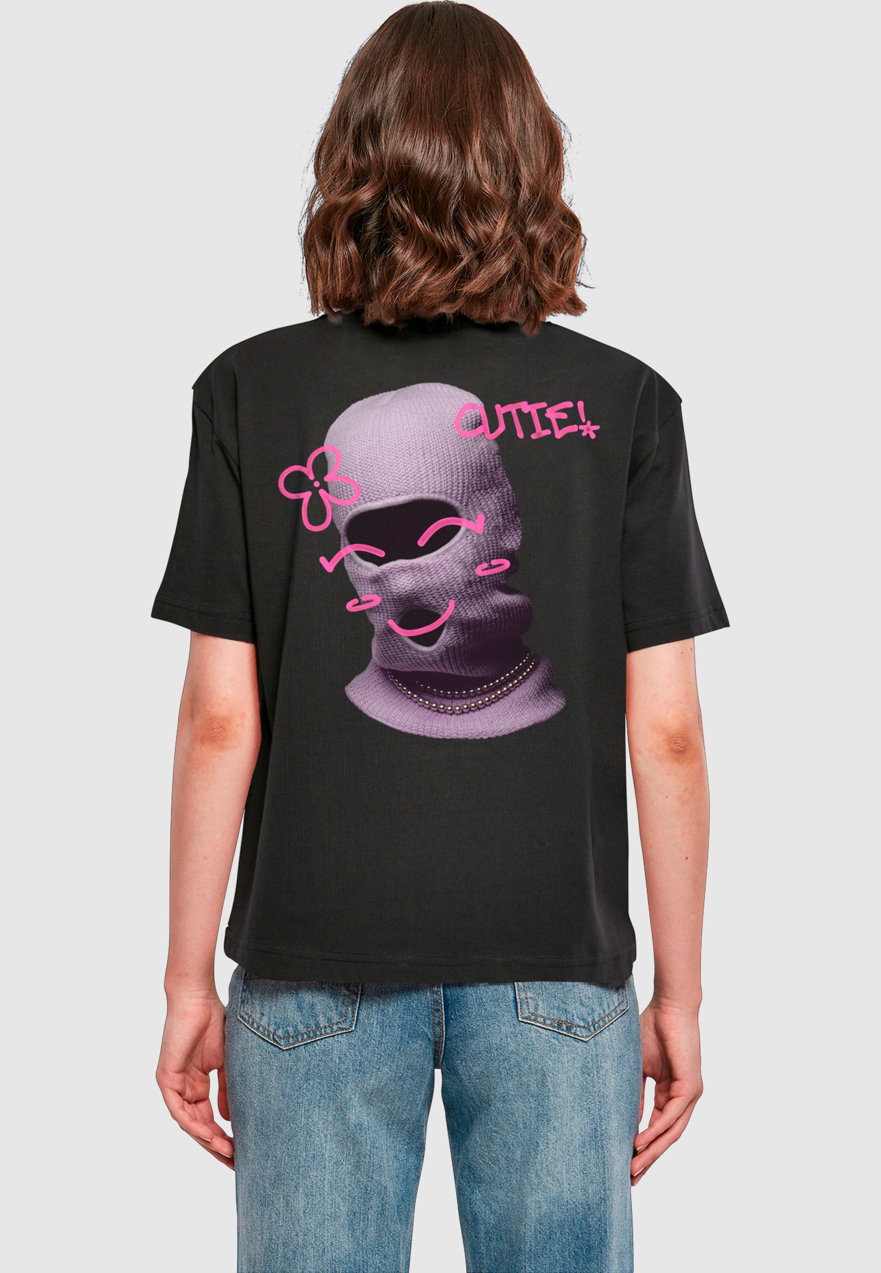 Miss Tee T-Shirt »Miss Tee Damen Cutie Balaclava Tee« 1 Stk.