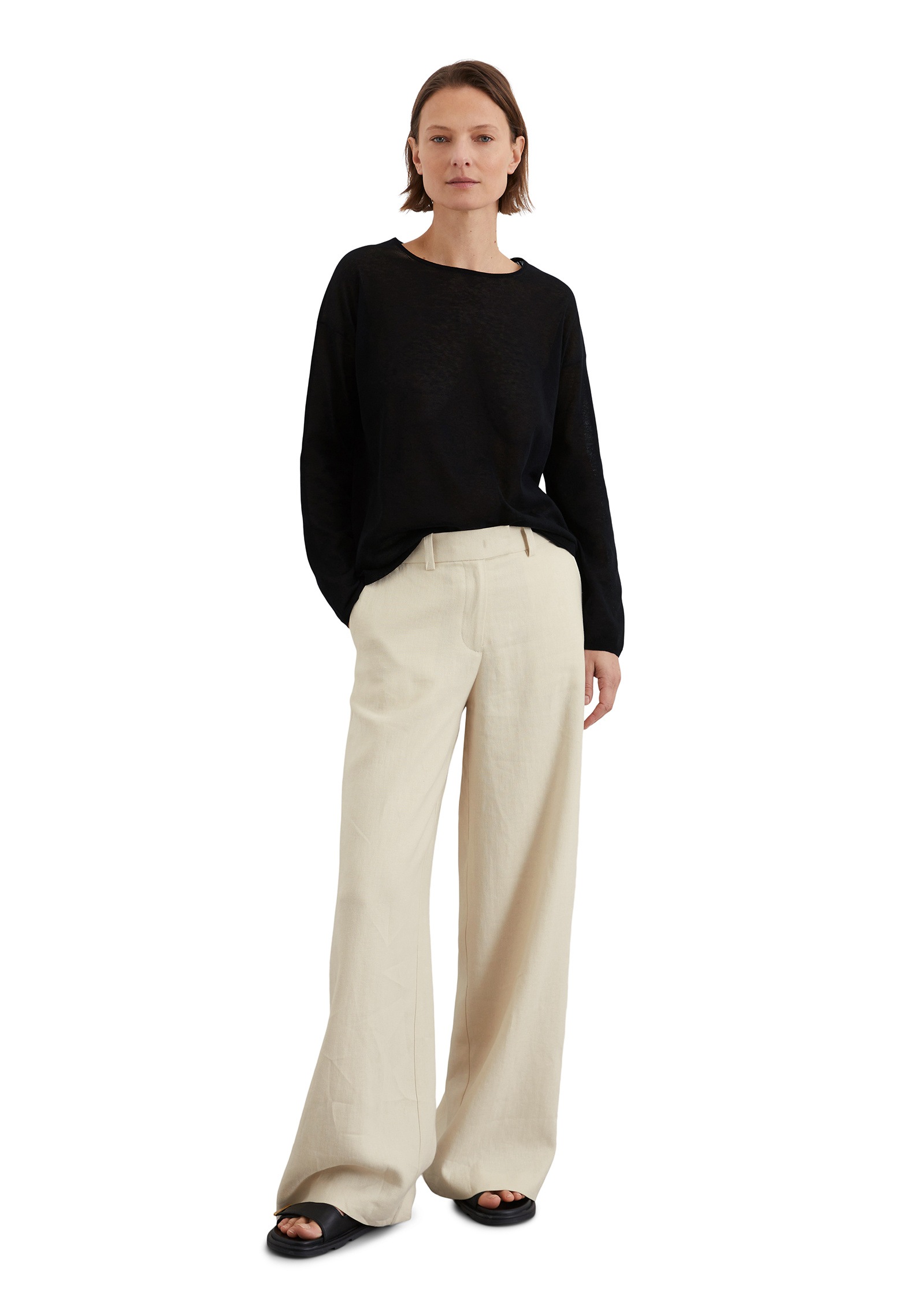 Marc O'Polo Strickpullover »aus Organic Cotton-Mix«