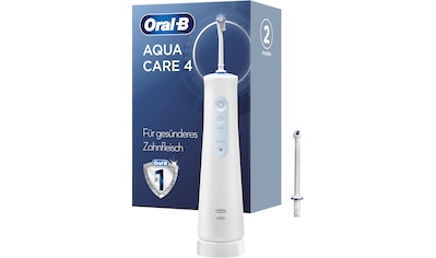 Oral B Munddusche »AquaCare 4«, 2 St. Aufsätze}, Kabellose mit Oxyjet-Technologie kaufen