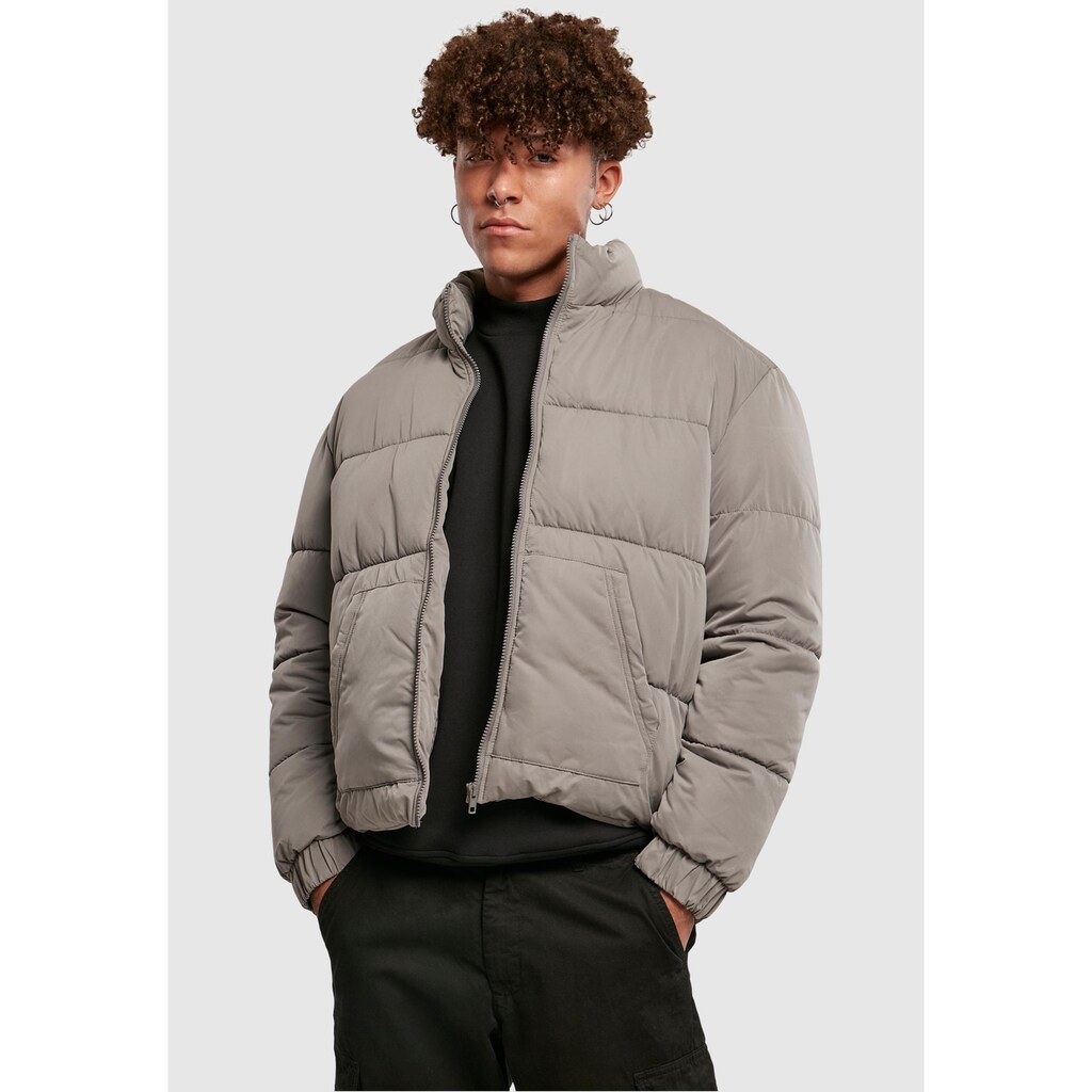 URBAN CLASSICS Daunenjacke »Urban Classics Herren Cropped Down Jacket«, (1 St.), ohne Kapuze