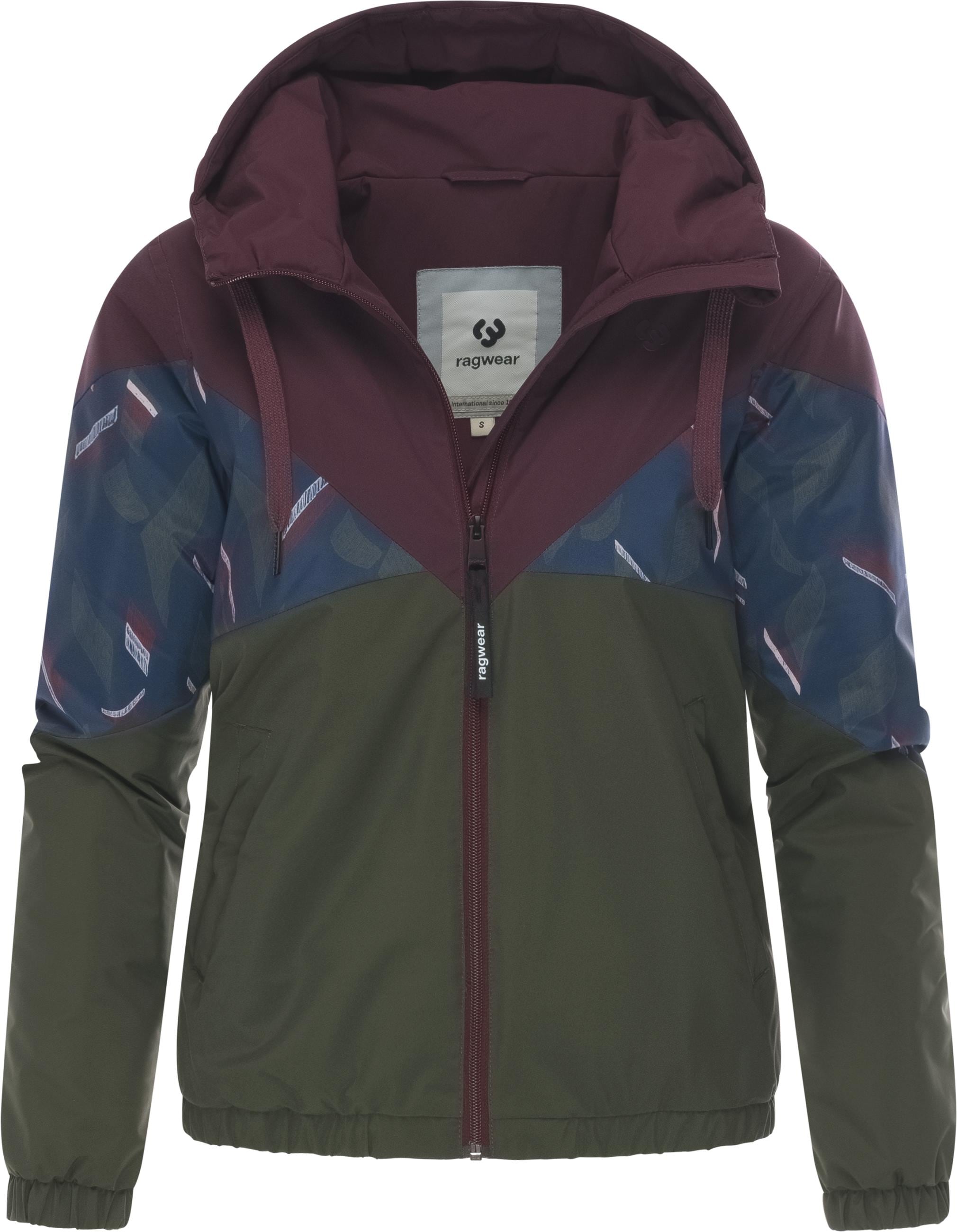 Ragwear Regenjacke »Rochele Warm YOUMODO«, mit Kapuze, wasserdichte Damen Funktionsjacke mit Kapuze