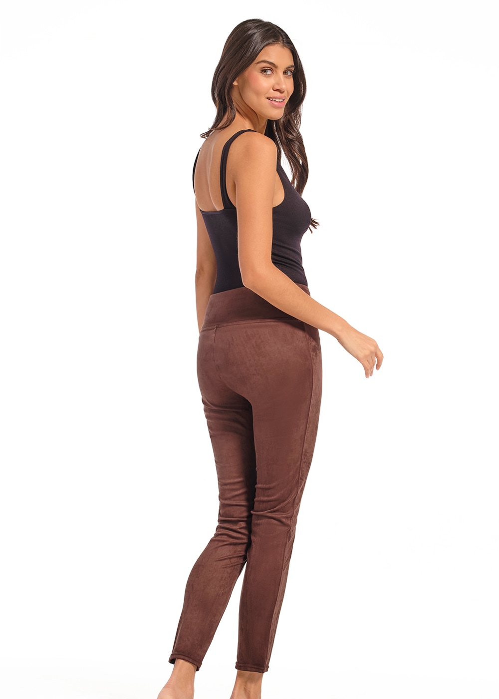 MAGIC Bodyfashion Leggings »Hi-Waist Slim Tights«, mittlere Formung von Bauch, Hüften und Oberschenkeln