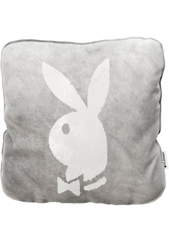 PLAYBOY Dekokissen »Samtkissen ELLEN Bunnyhead...