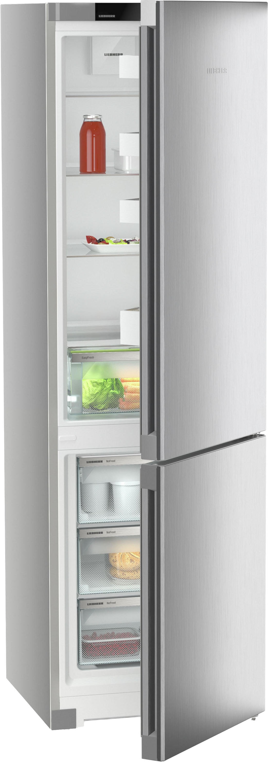 Liebherr Kühl-/Gefrierkombination Pure »KGNsf 57Va03_091706651« 201,5 cm hoch 59,7 cm breit