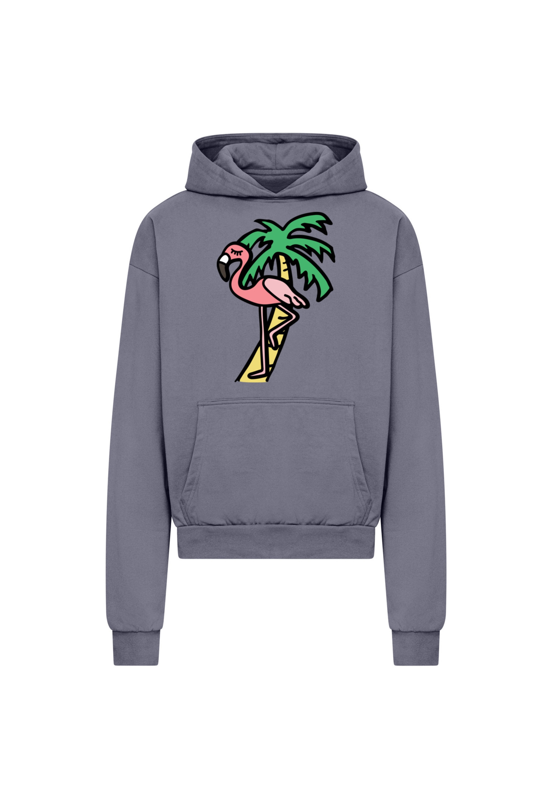MisterTee Kapuzenpullover "MisterTee Flamingo Hoodie" 1 Stk. günstig online kaufen